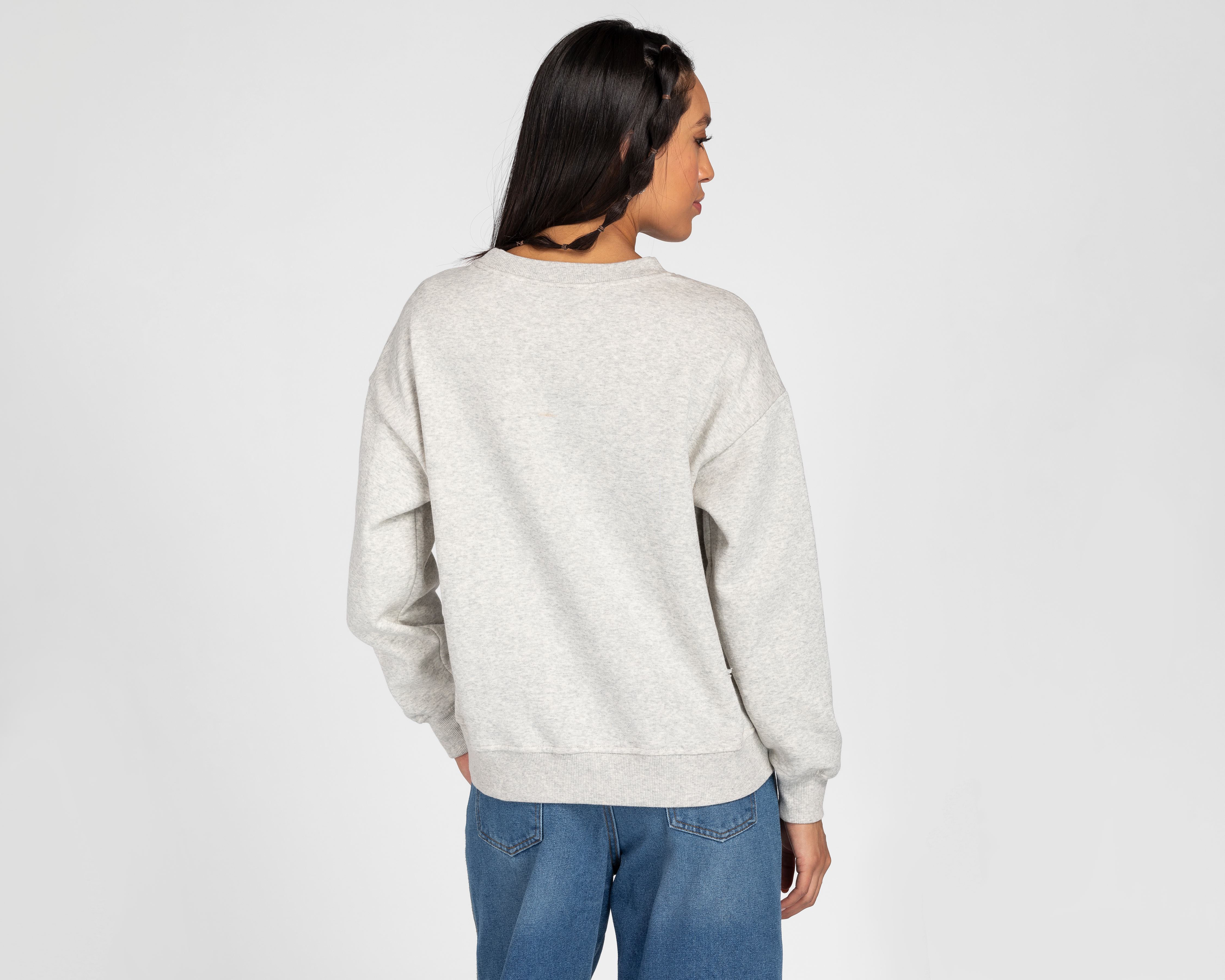Foto 4 pulgar | Foto 3 | Sudadera Refill Gris con Estampado