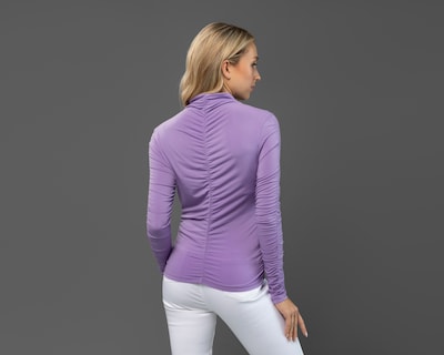 Foto 3 | Foto 3 | Playera Bebe Lila con Zurcido