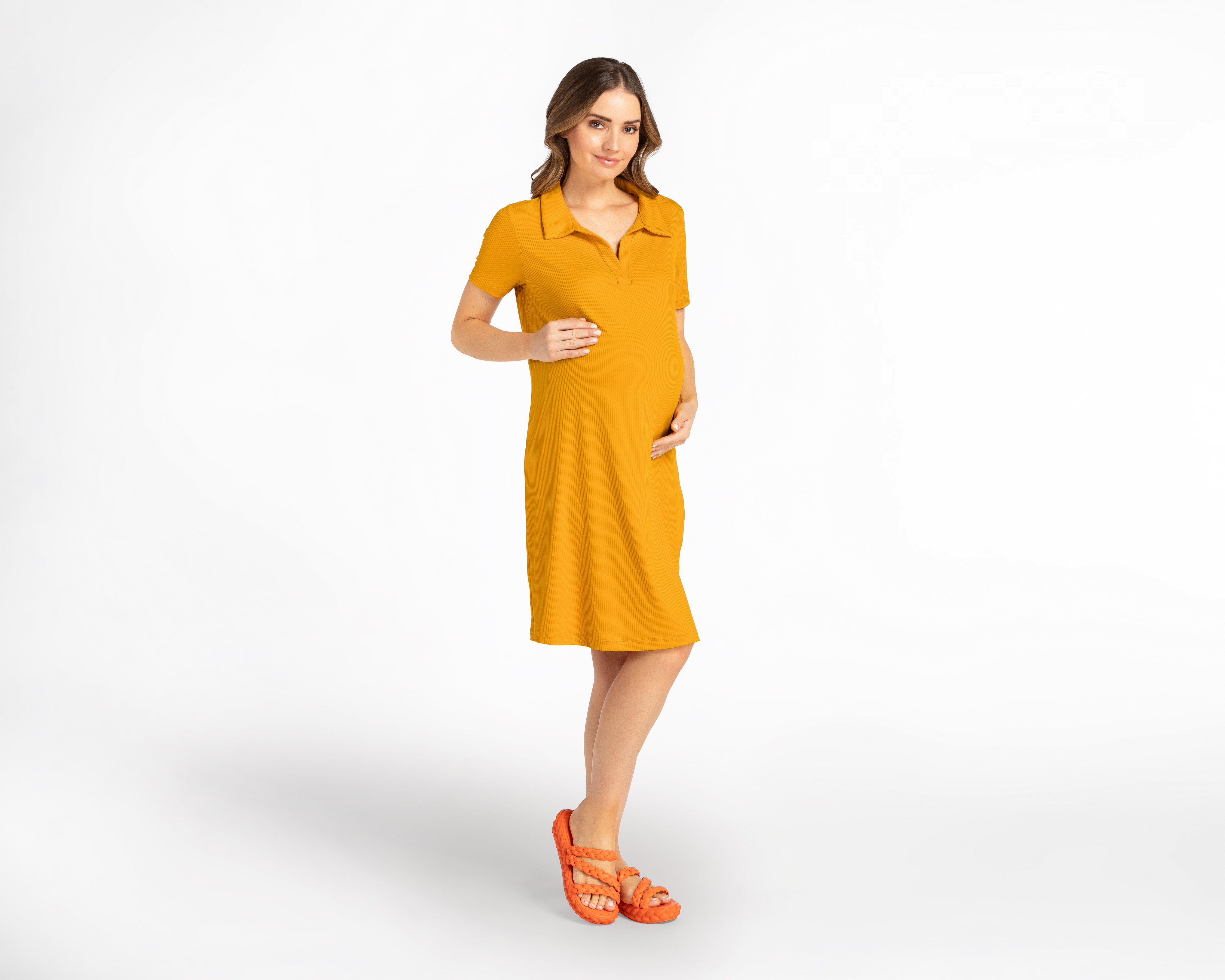 Vestido de Maternidad Mamá Bella Manga Corta