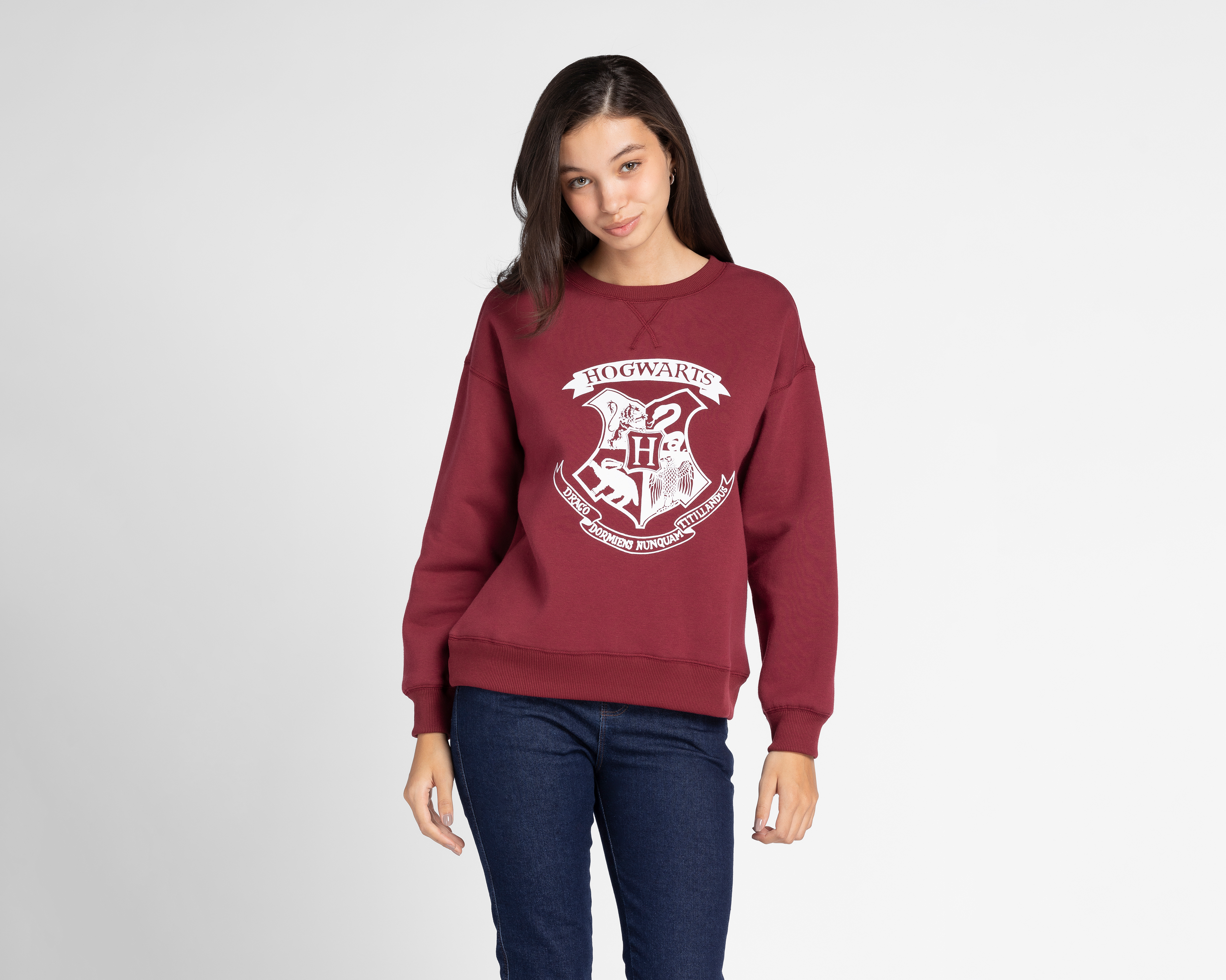 Foto 2 pulgar | Foto 1 | Sudadera Harry Potter Estampada
