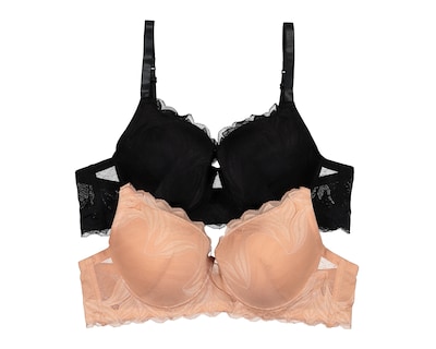Foto 1 | Foto 1 | Brasier con Encaje Beauty Secret Copa Completa para Mujer 2 Pack