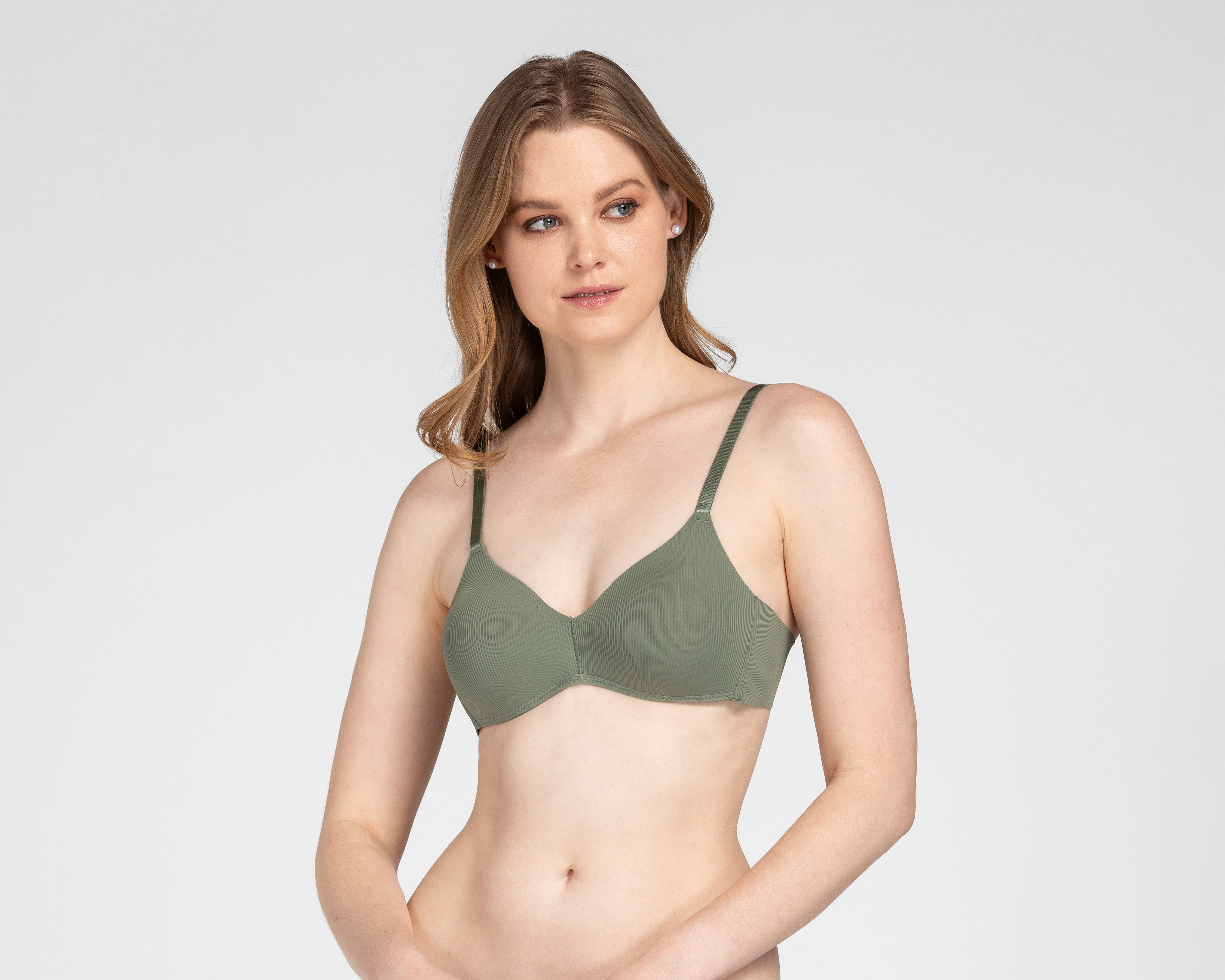 Foto 2 | Foto 2 | Brasier sin Varilla Beauty Secret Copa Completa para Mujer 3 Pack