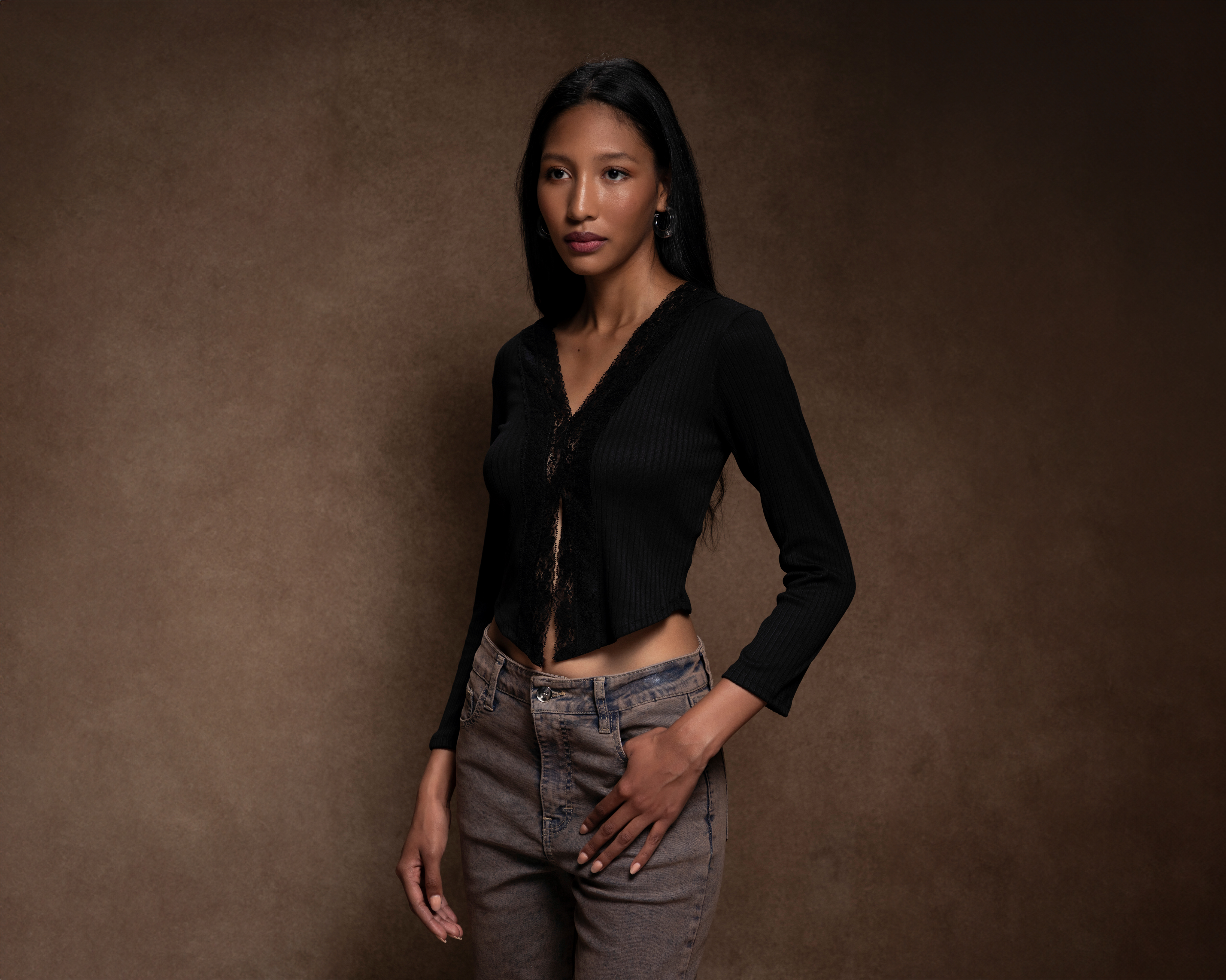 Foto 2 | Foto 2 | Playera Manga Larga Strona para Mujer