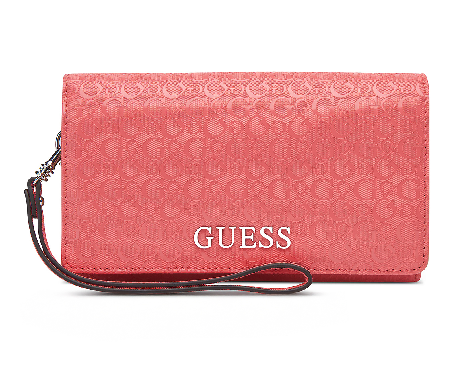 Foto 3 pulgar | Foto 2 | Cartera para Mujer Guess Coral