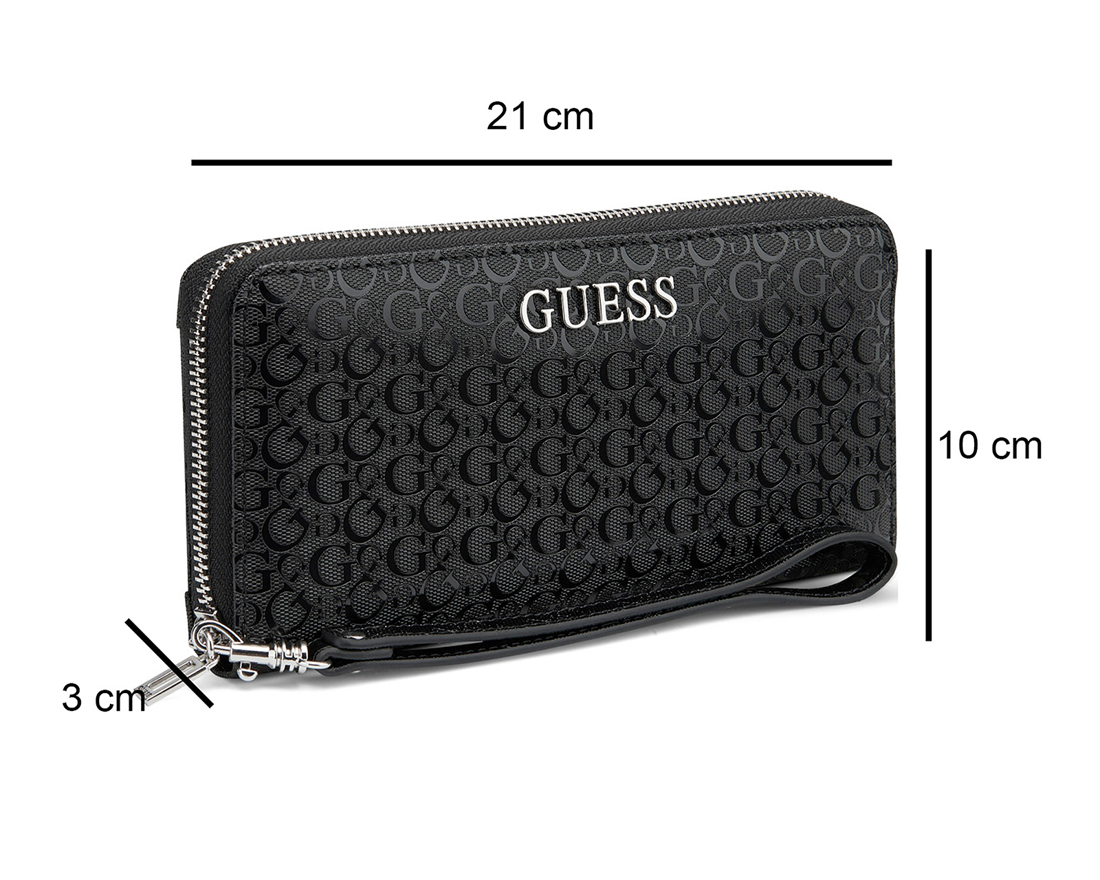 Foto 6 pulgar | Foto 5 | Cartera para Mujer Guess Negra