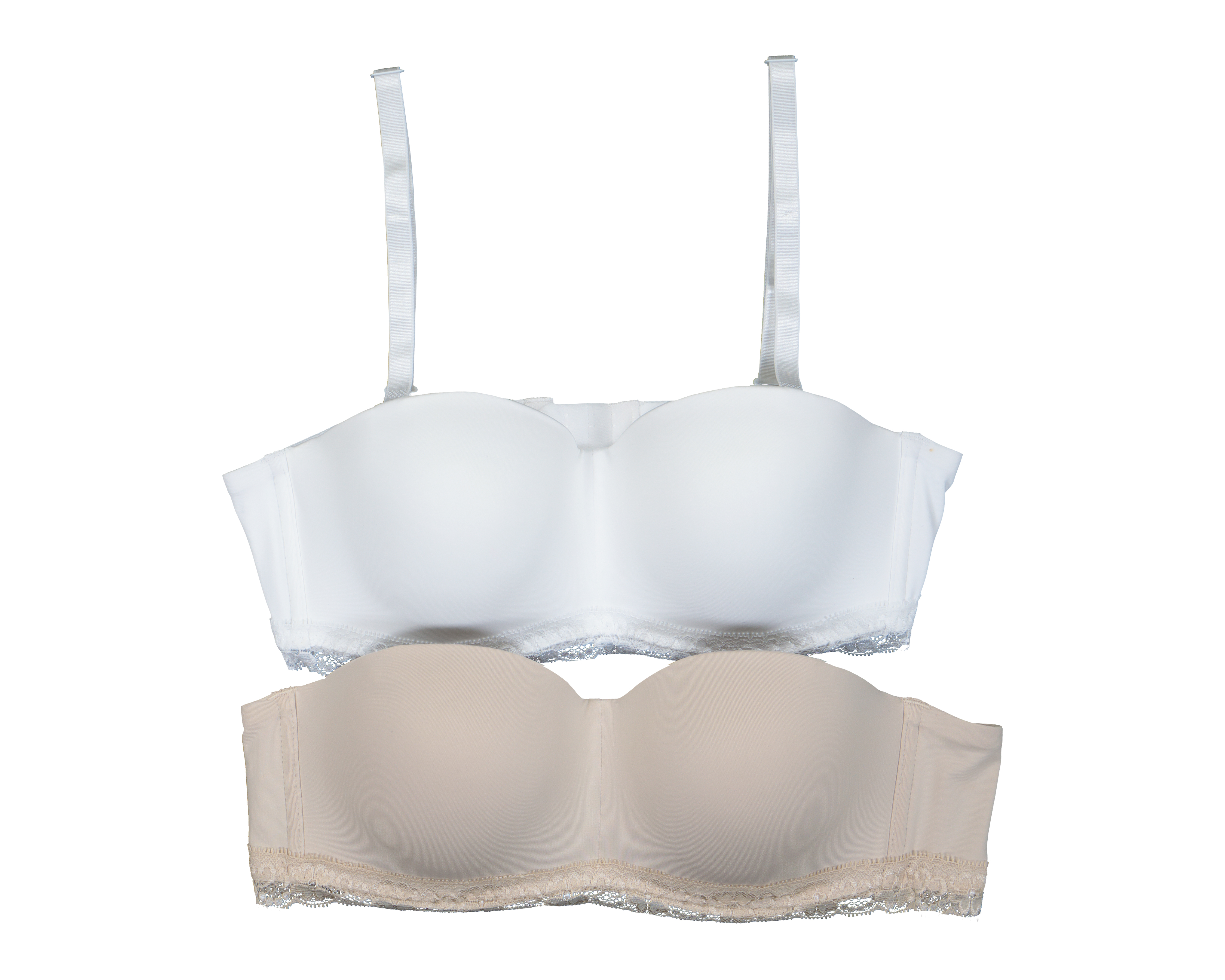 Brasier Strapless Beauty Secret con Varilla para Mujer 2 Pack