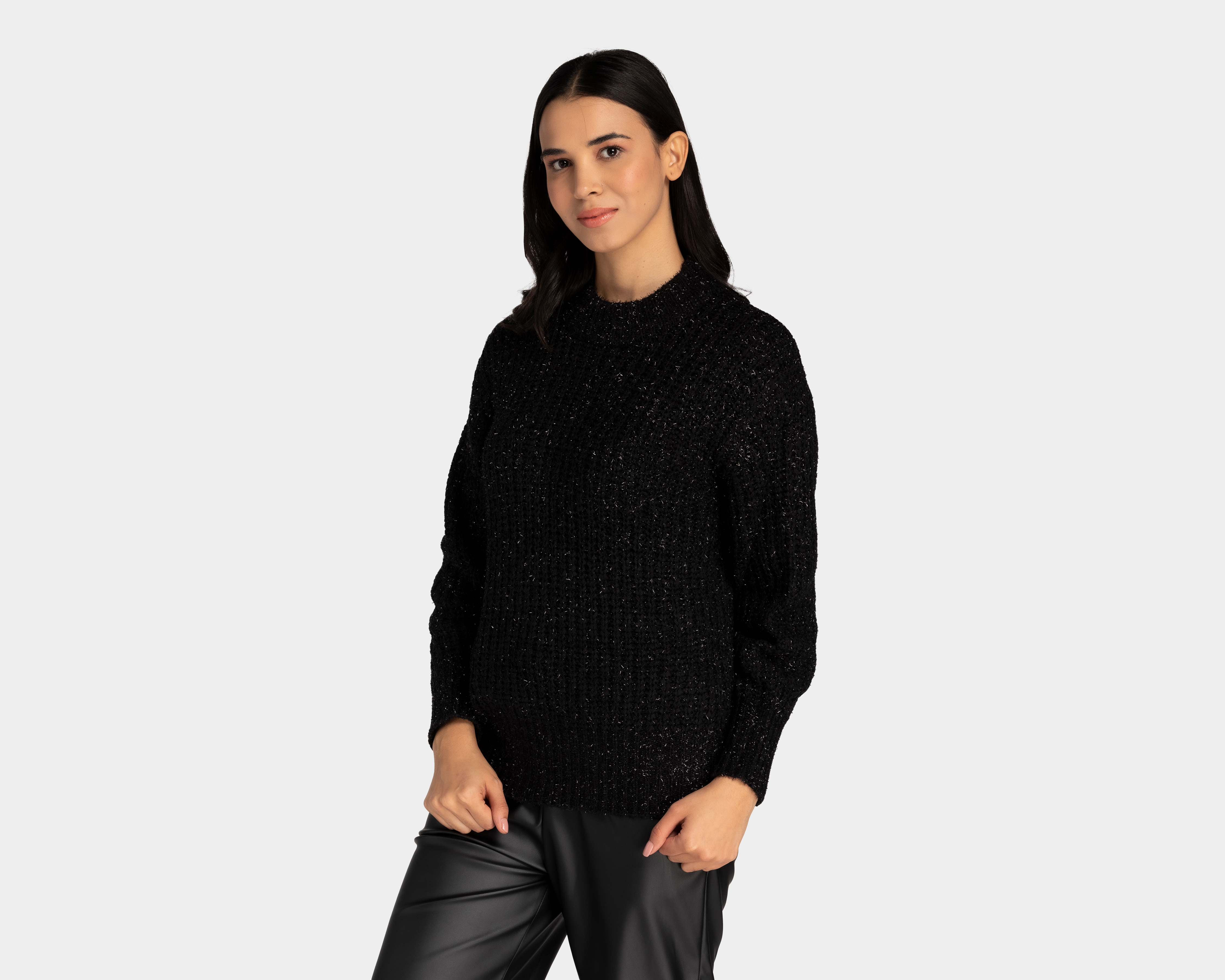 Foto 1 | Foto 1 | Suéter Sahara Tejido Negro