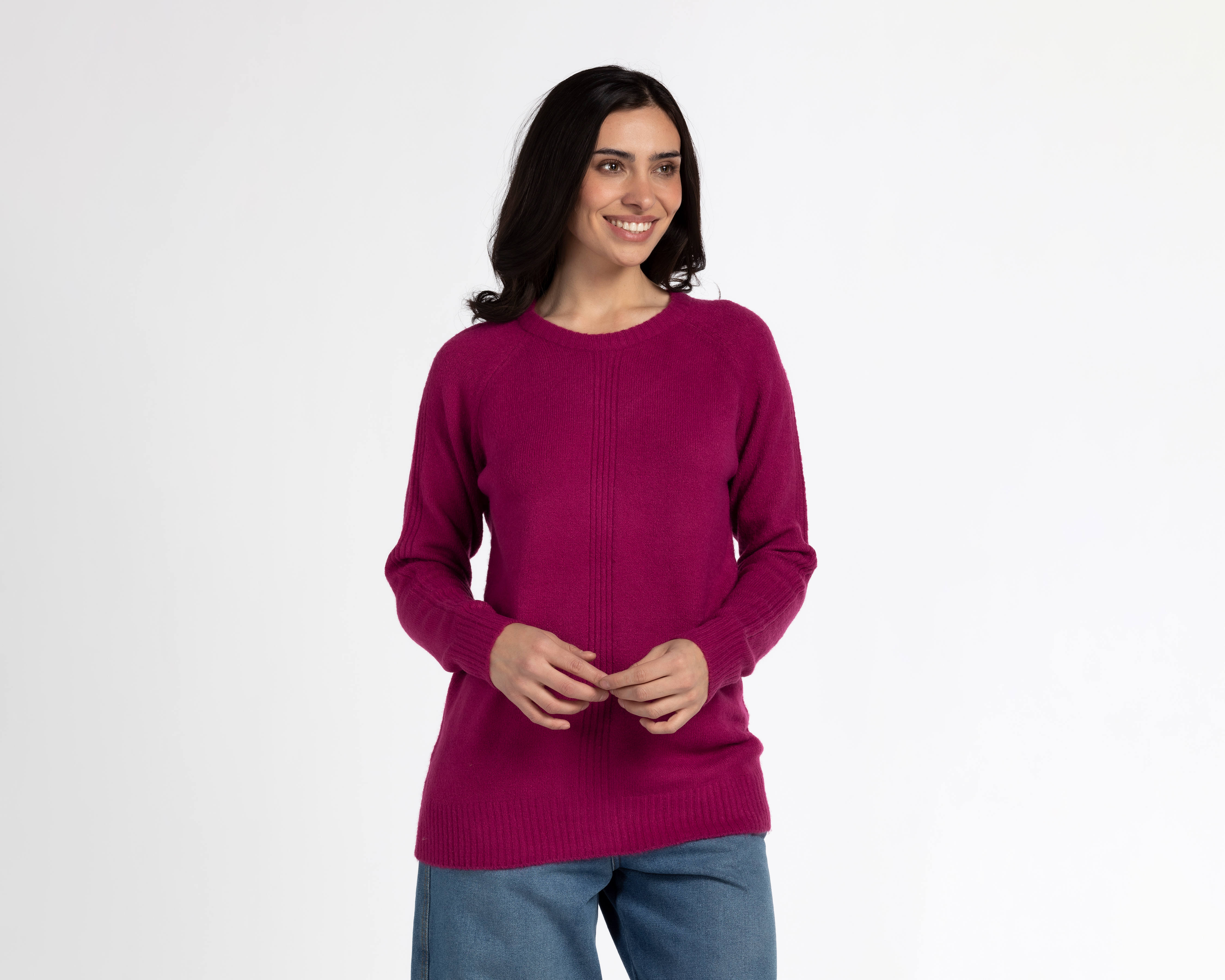 Foto 1 | Foto 1 | Suéter Sahara Afelpado con Cuello Redondo