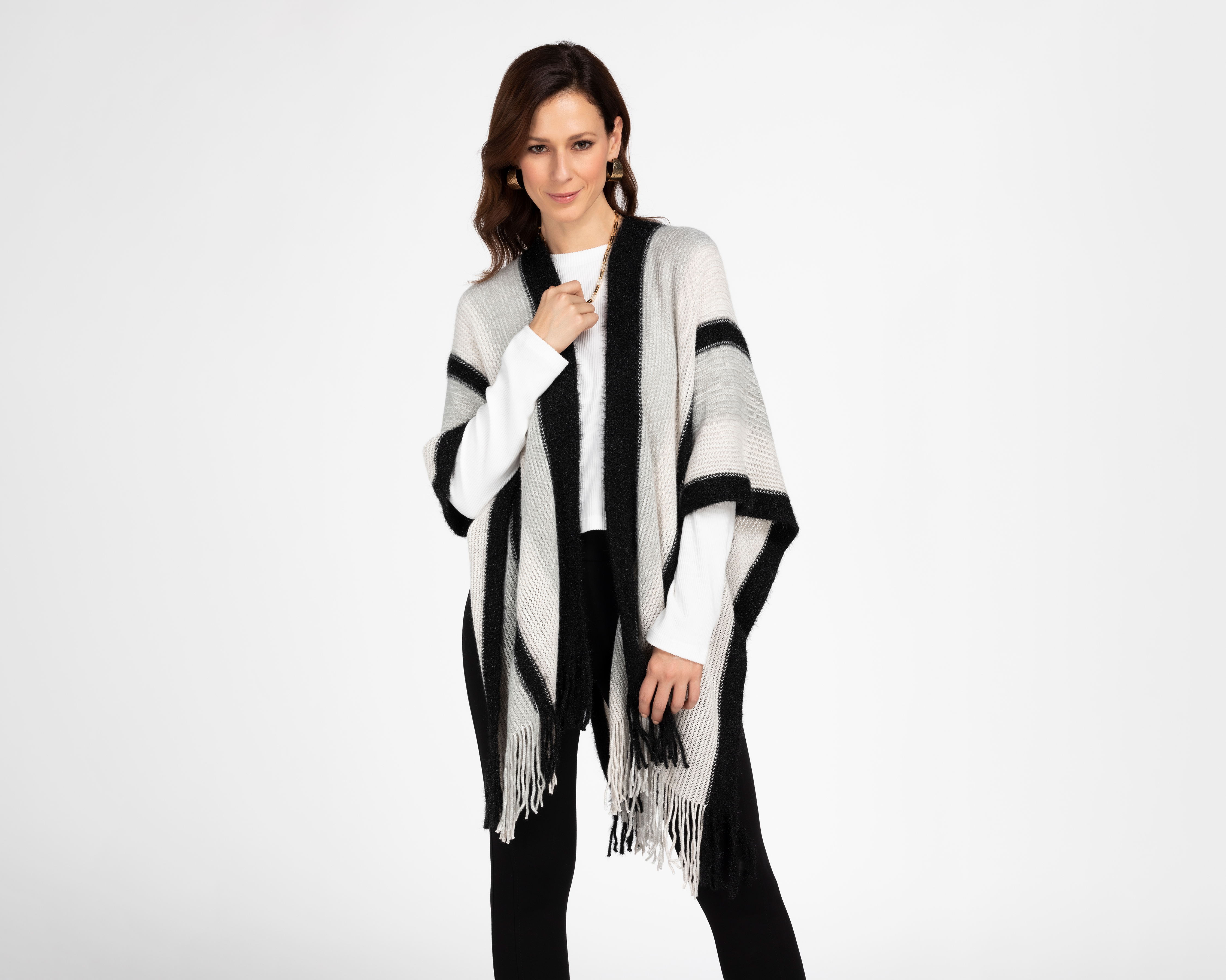 Capa Tejida Sahara Gris