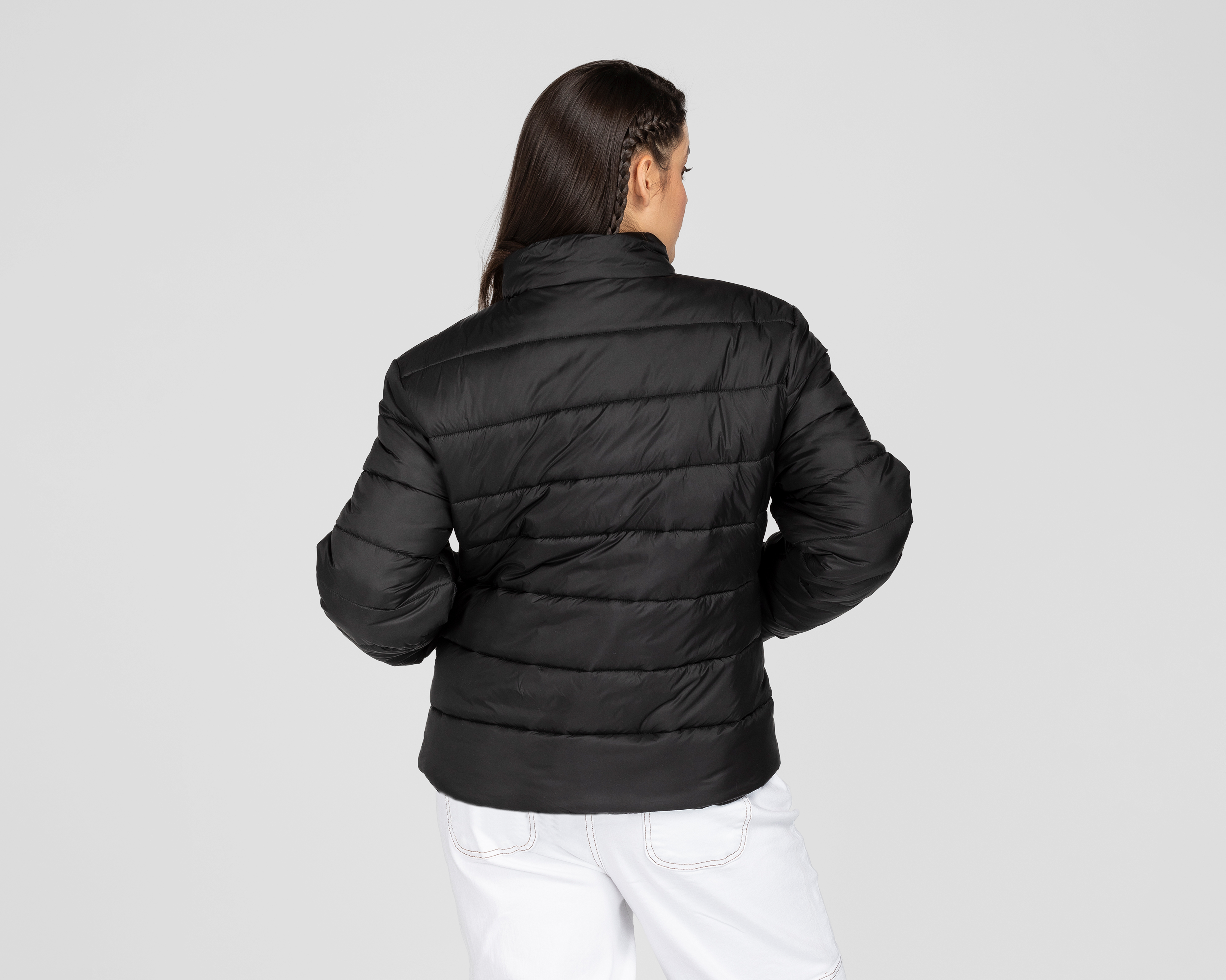 Foto 3 | Foto 3 | Chamarra Lucky Star Negra Capitonada