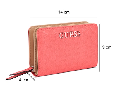 Foto 5 | Foto 5 | Cartera para Mujer Guess Coral