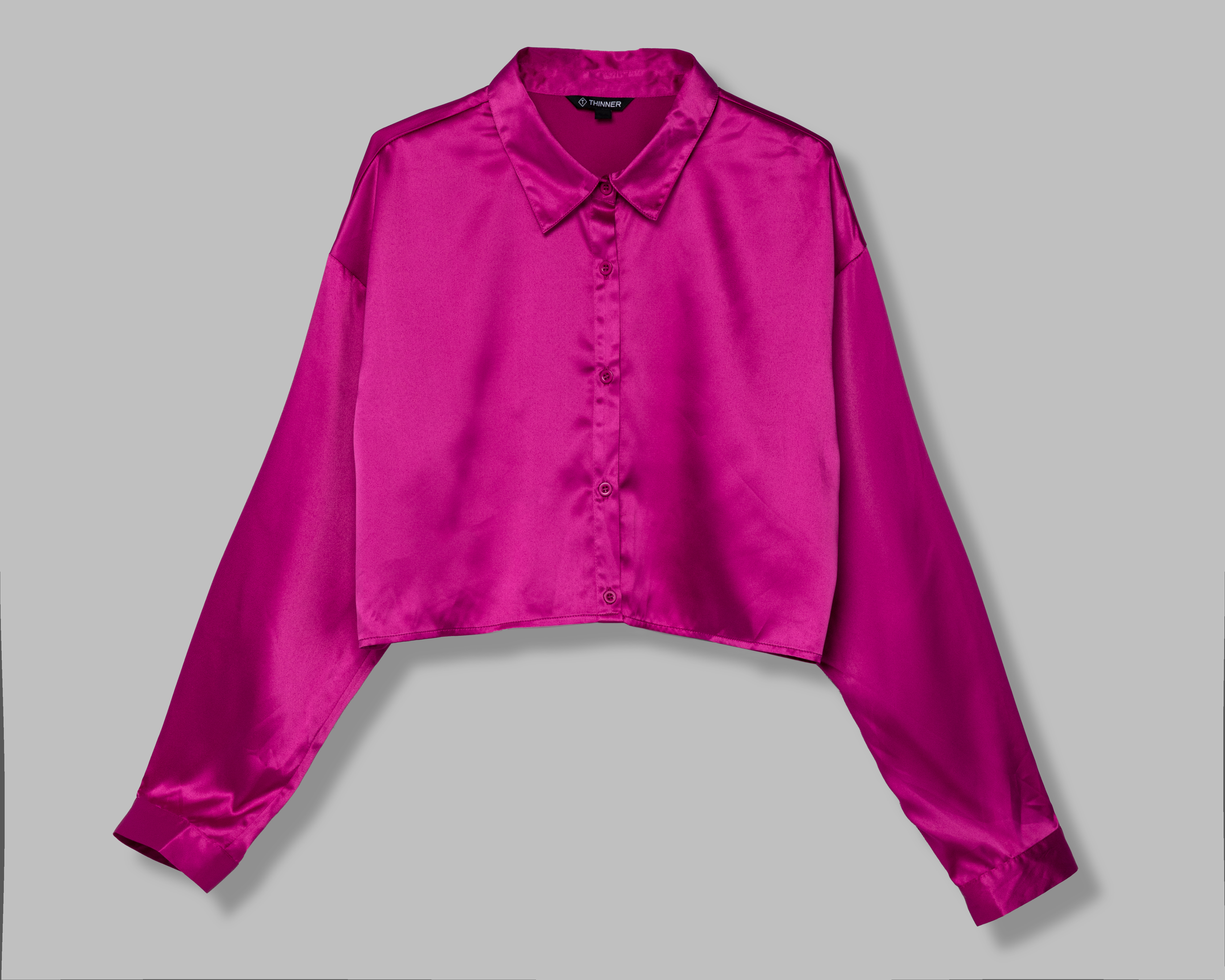 Foto 6 | Foto 6 | Blusa Thinner Manga Larga con Botones