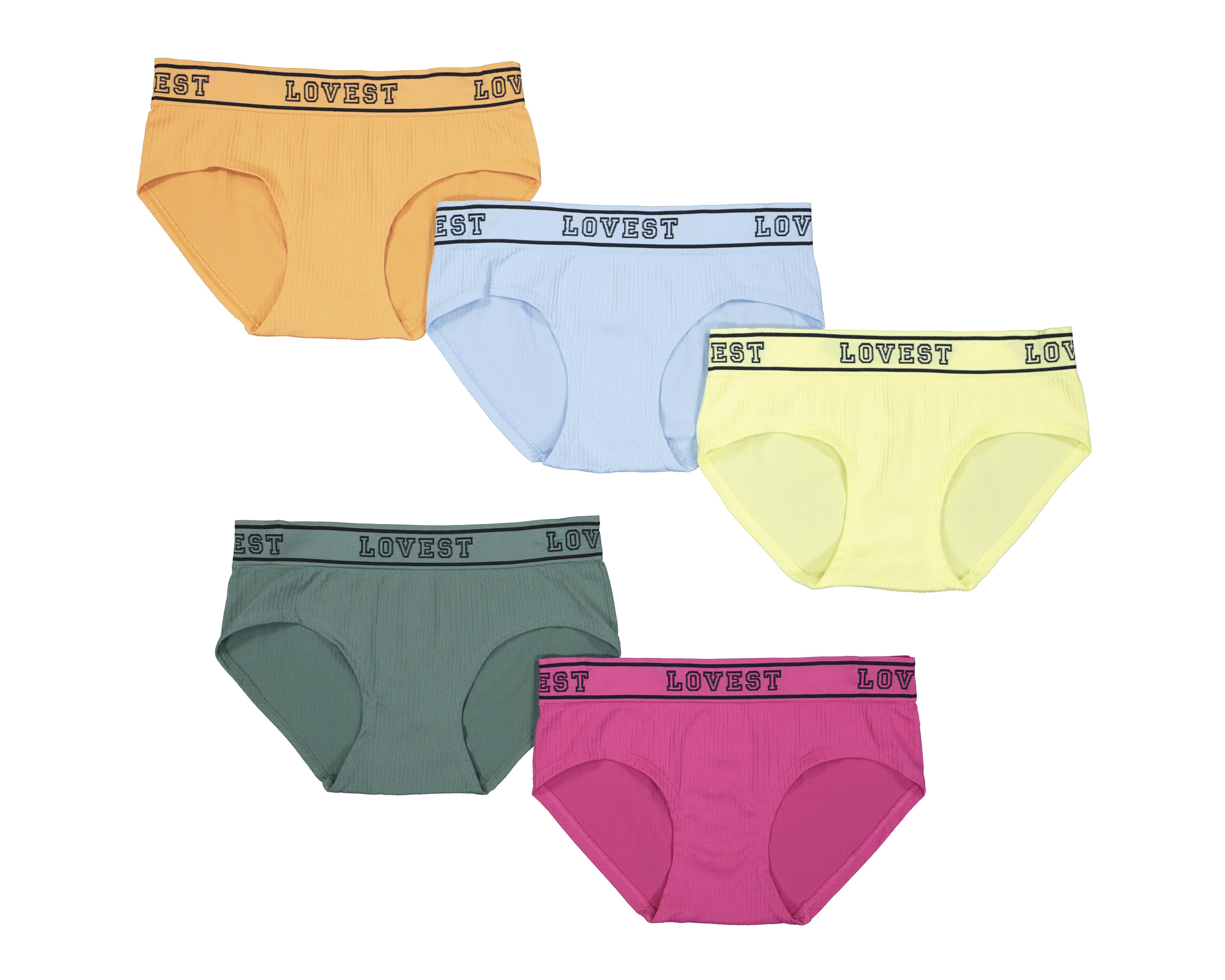 Bóxer Lovest para Mujer 5 Pack