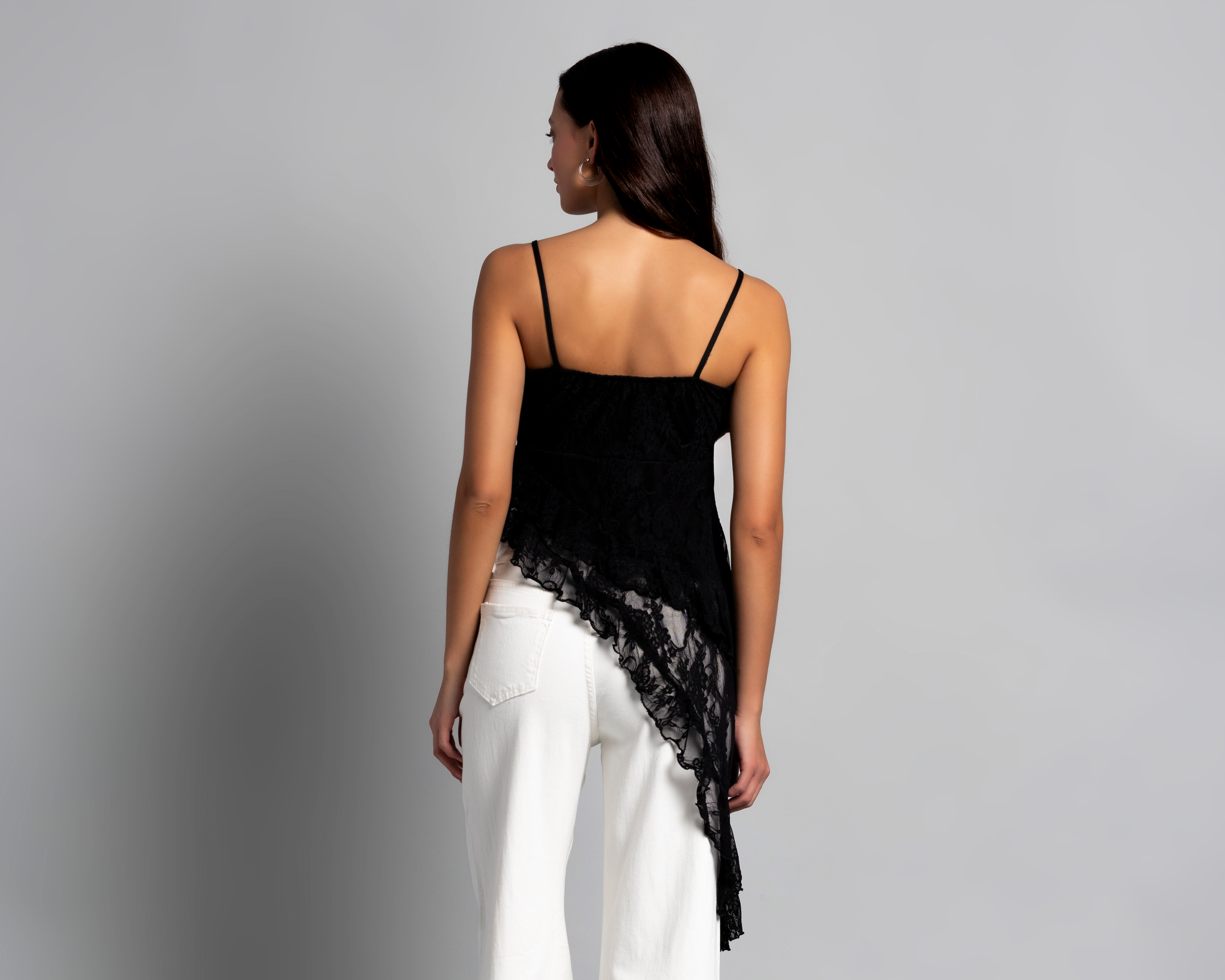 Foto 4 pulgar | Foto 3 | Blusa de Encaje Strona para Mujer