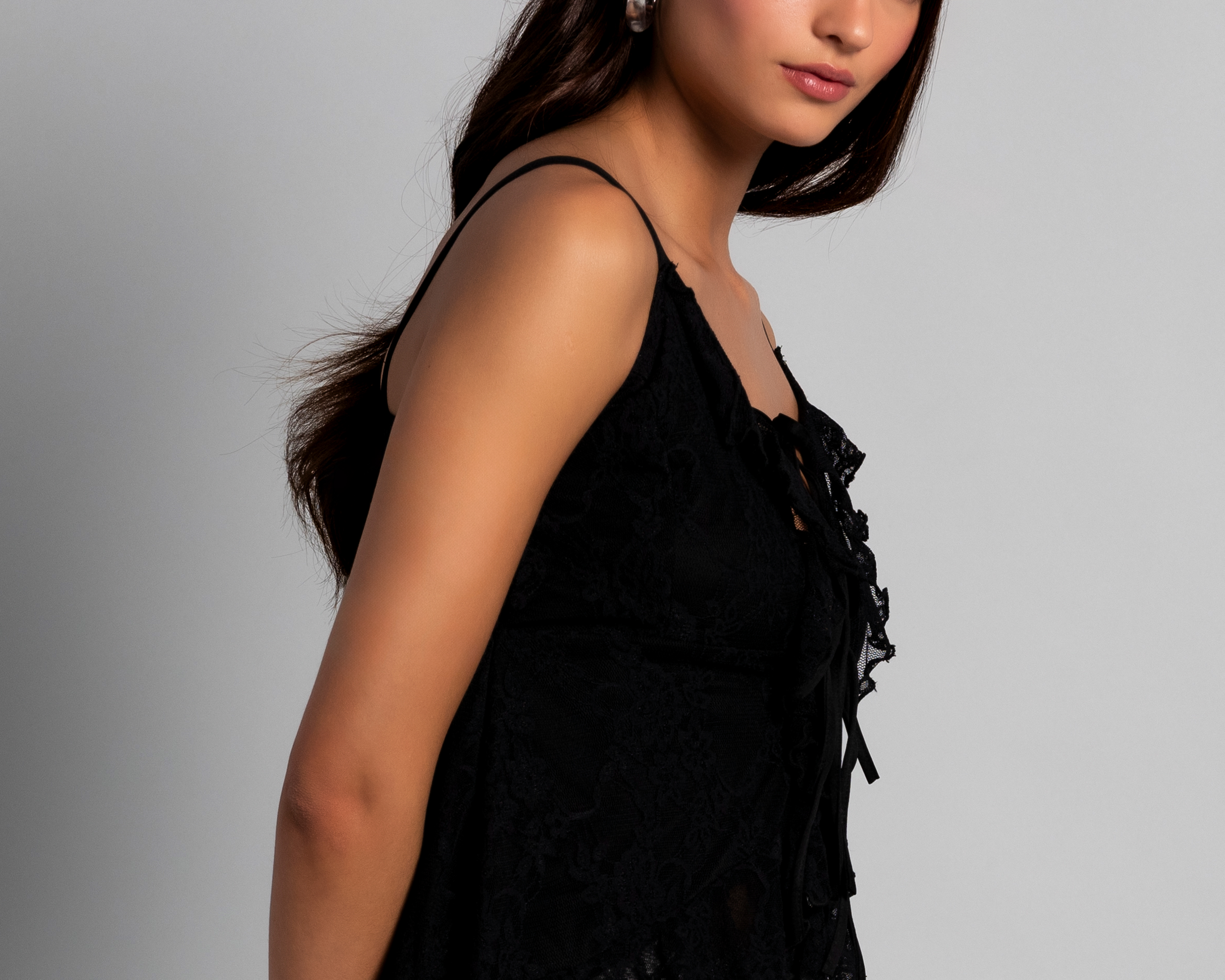 Foto 5 pulgar | Foto 4 | Blusa de Encaje Strona para Mujer