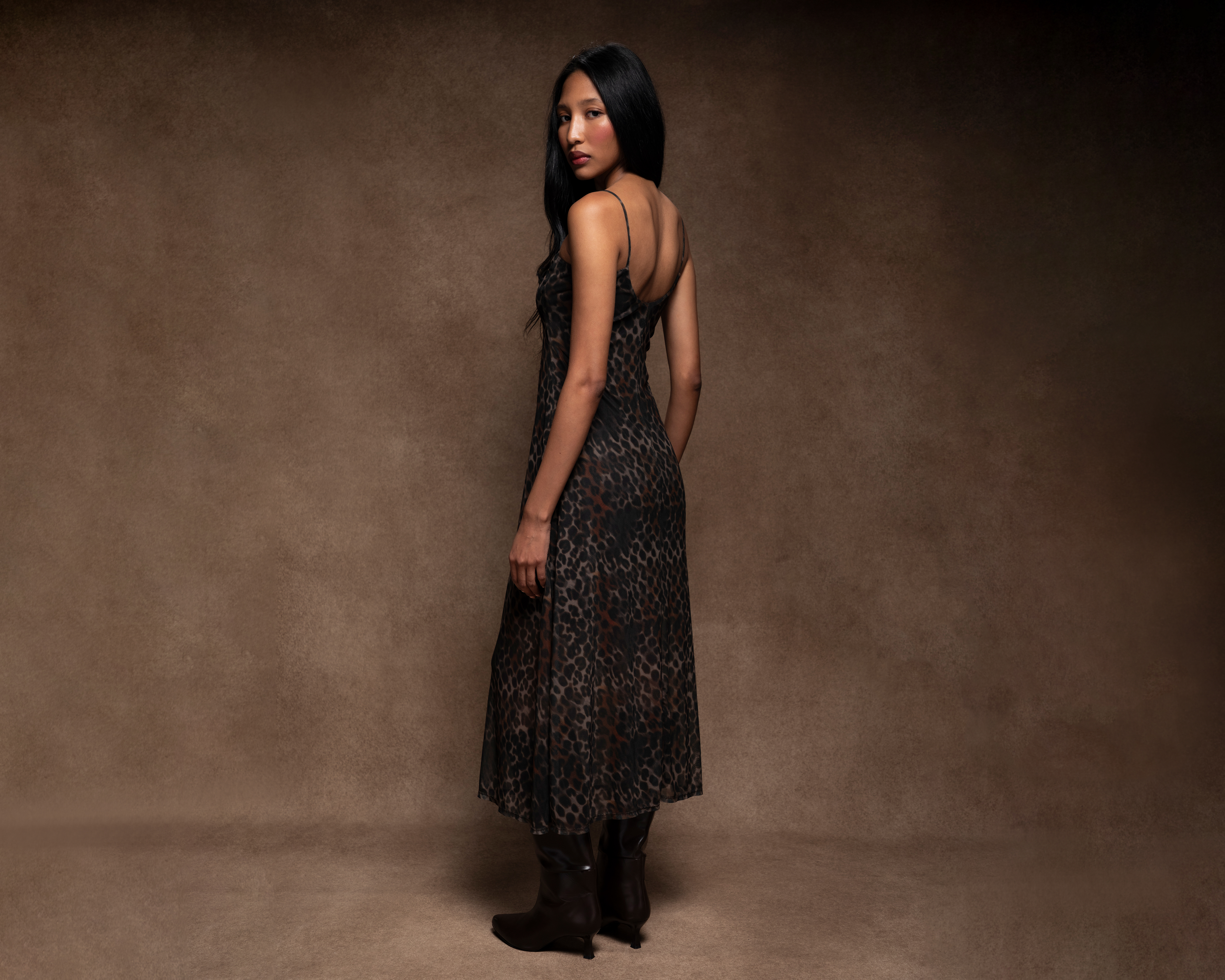 Foto 3 | Foto 3 | Vestido Casual Strona sin Mangas Animal Print para Mujer