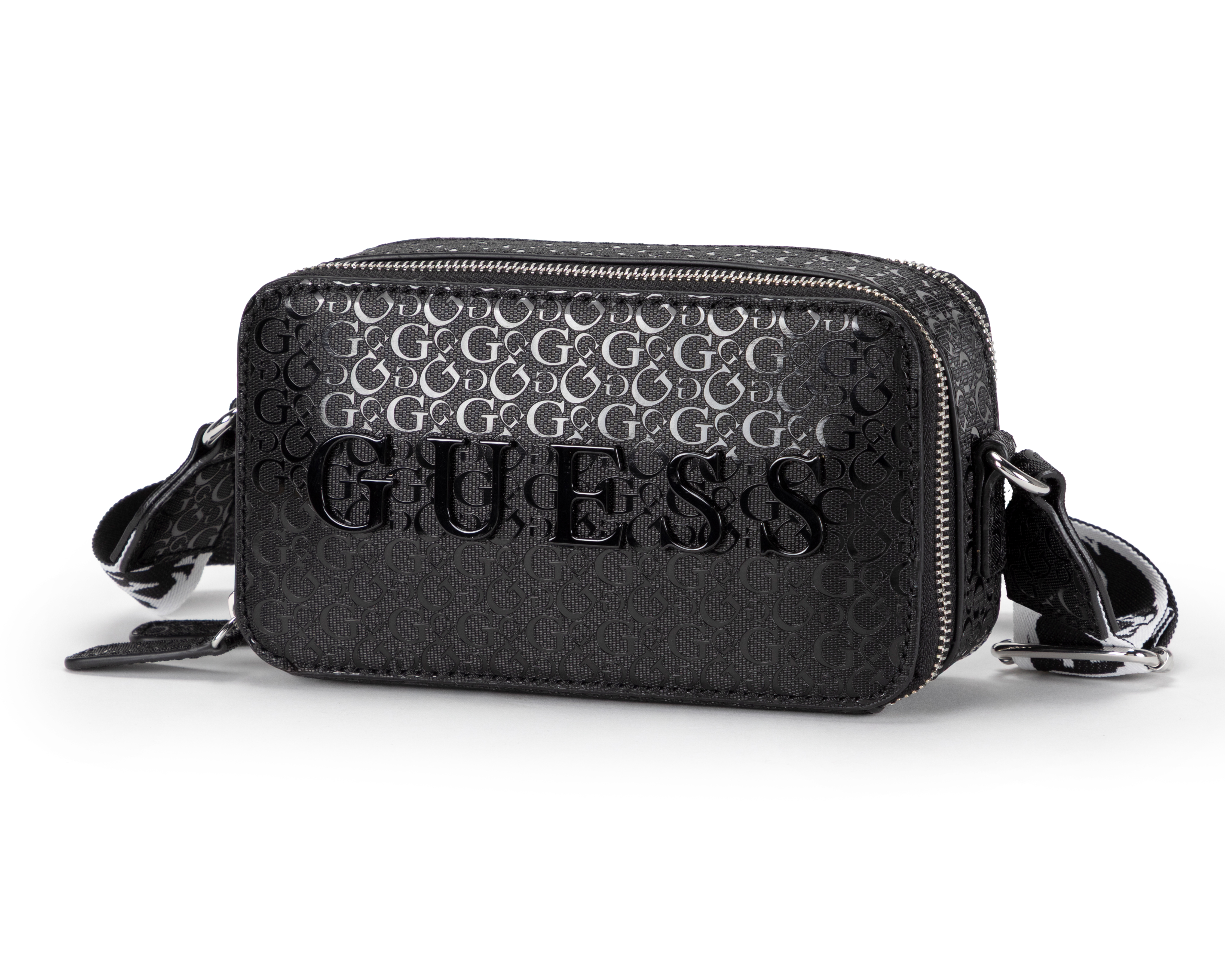 Foto 3 pulgar | Foto 2 | Bolsa Cruzada Guess Amanza