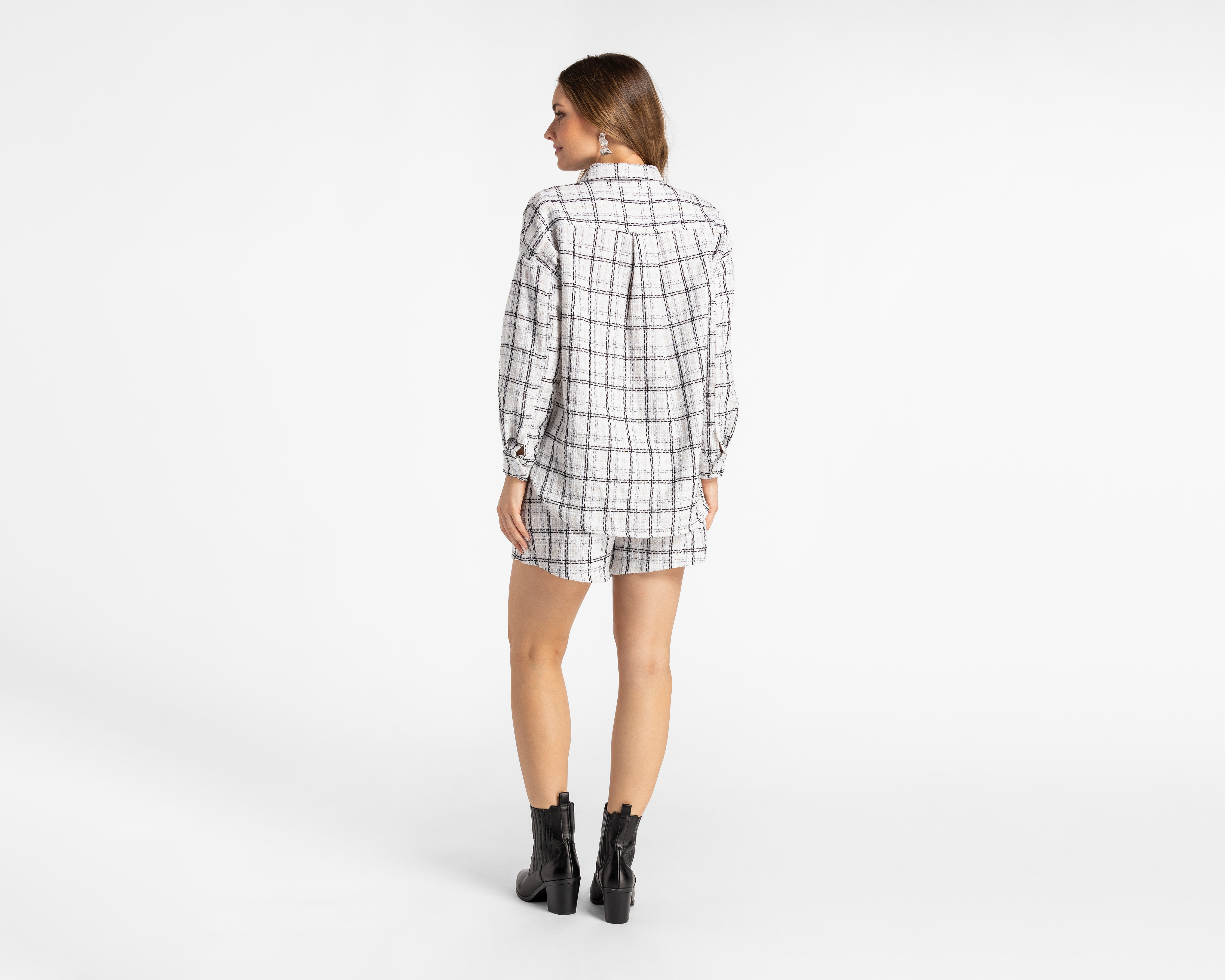 Foto 3 | Foto 3 | Blusa con Short Sahara Manga Larga con Botones