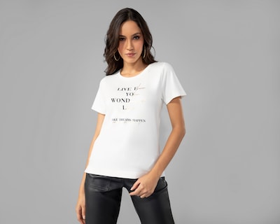 Foto 2 | Foto 2 | Playera Jennifer Lopez Manga Corta con Estampado
