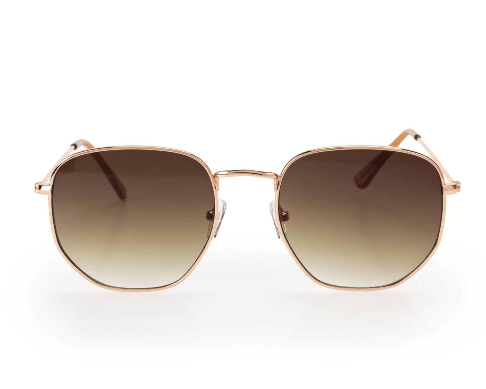 Foto 3 pulgar | Foto 2 | Lentes de Sol para Mujer 18 Forever Hexagonales 611482 Oro Rosa