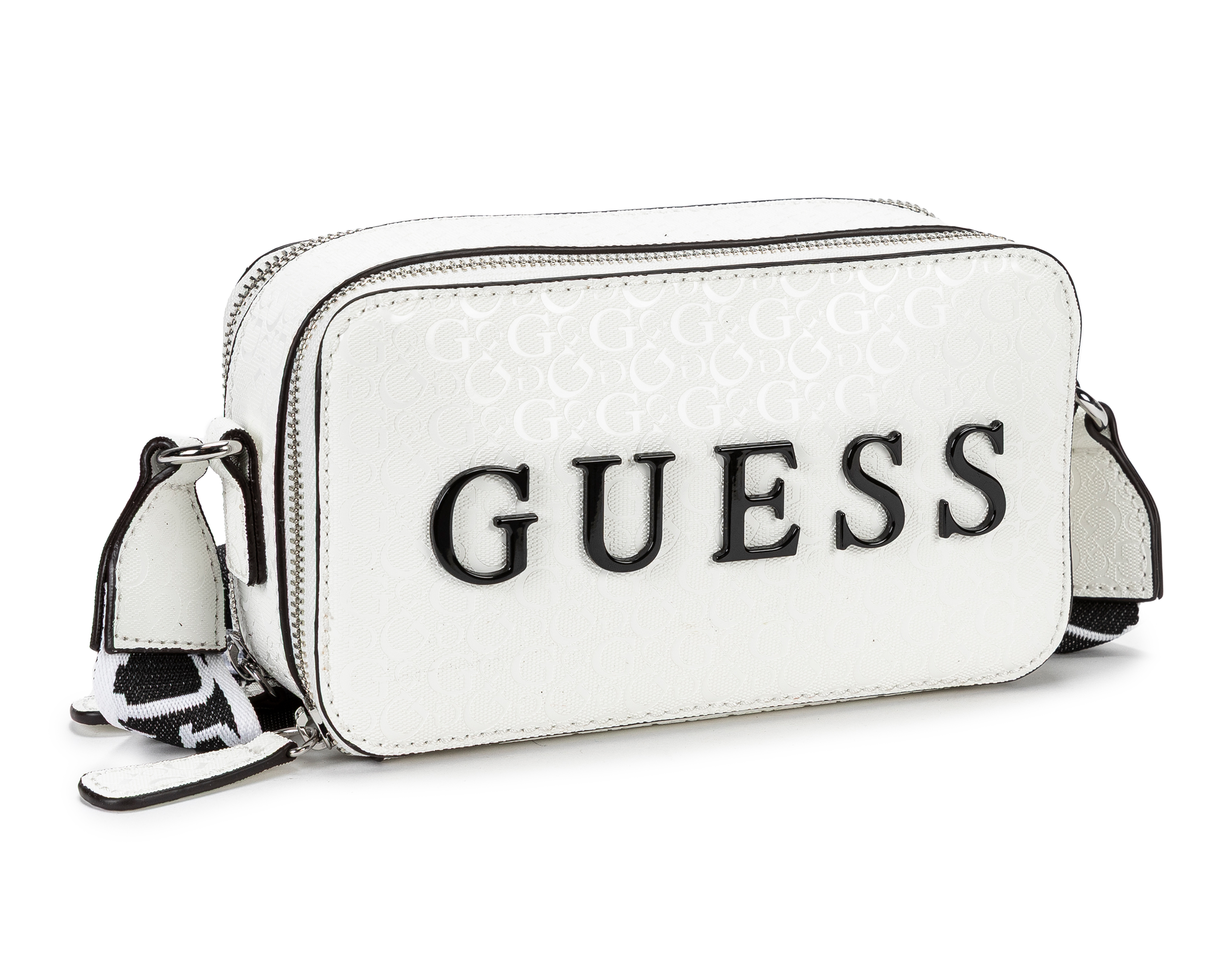 Foto 3 pulgar | Foto 2 | Bolsa Cruzada Guess Amanza