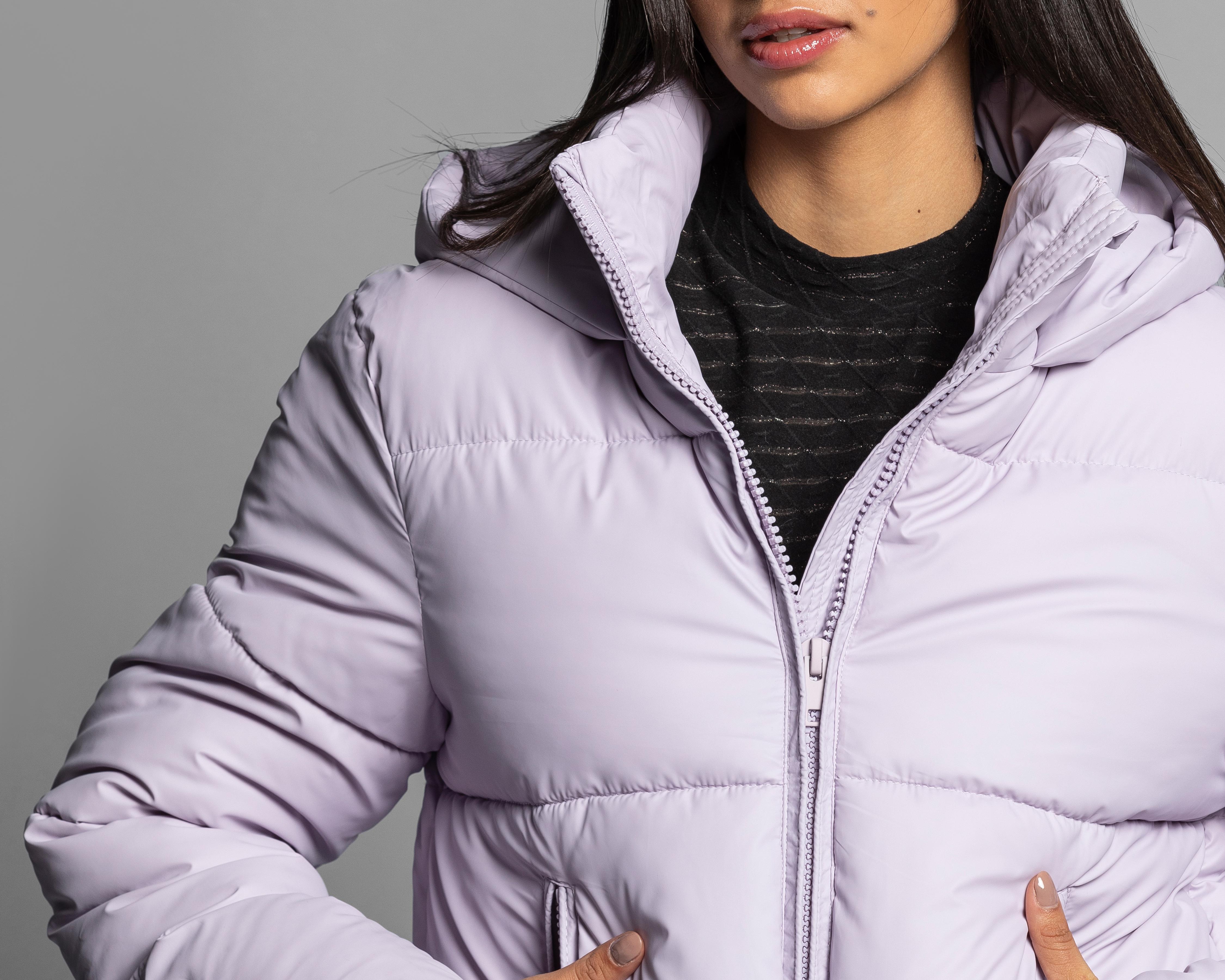 Foto 5 pulgar | Foto 4 | Chamarra Thinner Capitonada con Capucha