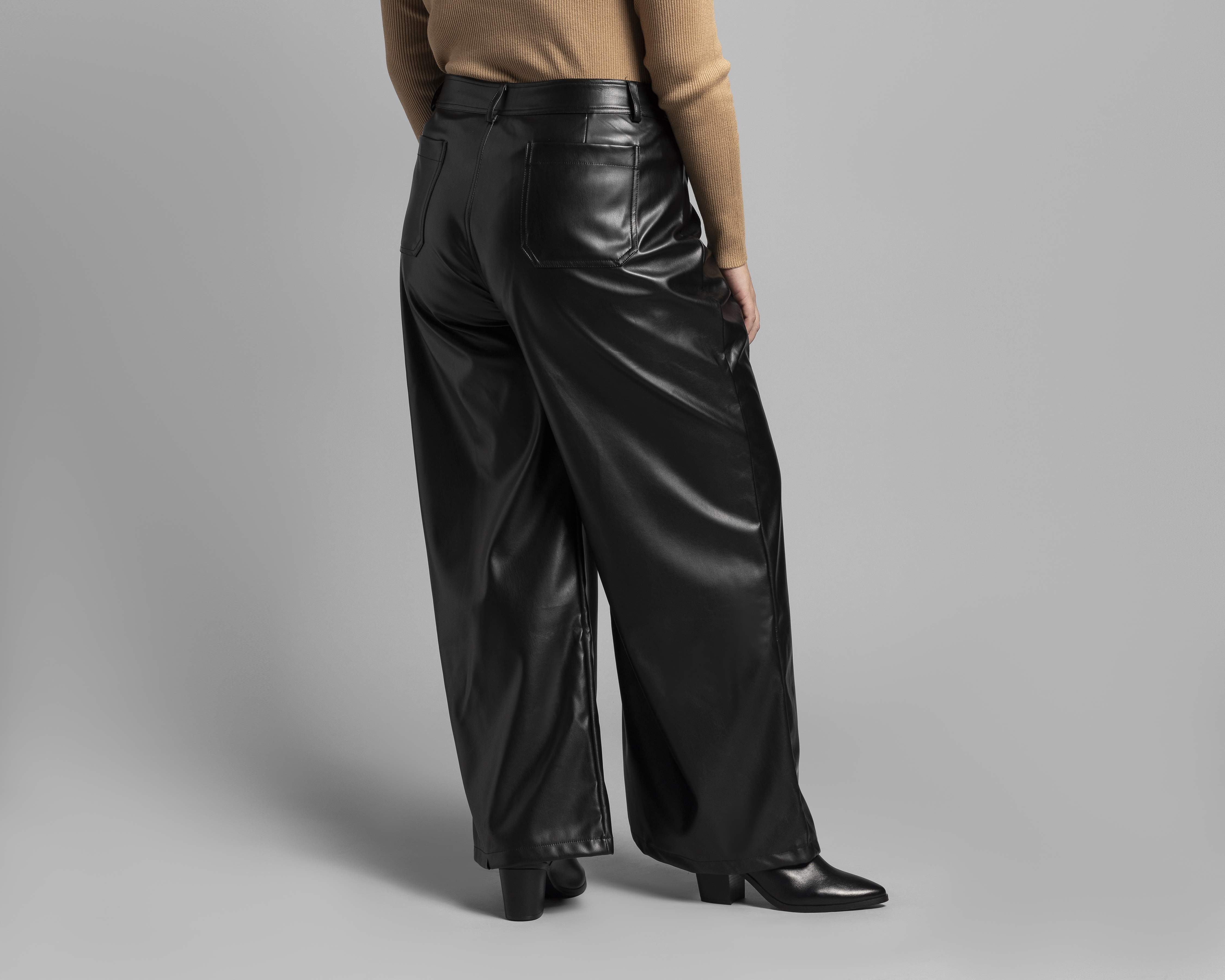 Foto 4 pulgar | Foto 3 | Pantalón Casual Thinner Tipo Piel