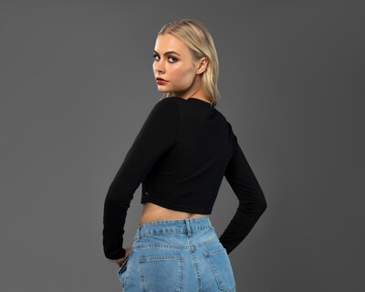 Foto 3 | Foto 3 | Blusa Bebe Manga Larga con Tira de Pedrería