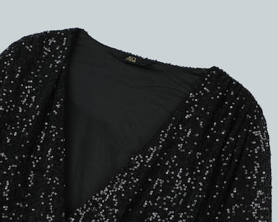 Foto 6 | Foto 6 | Blusa Jennifer Lopez Manga Larga con Lentejuela
