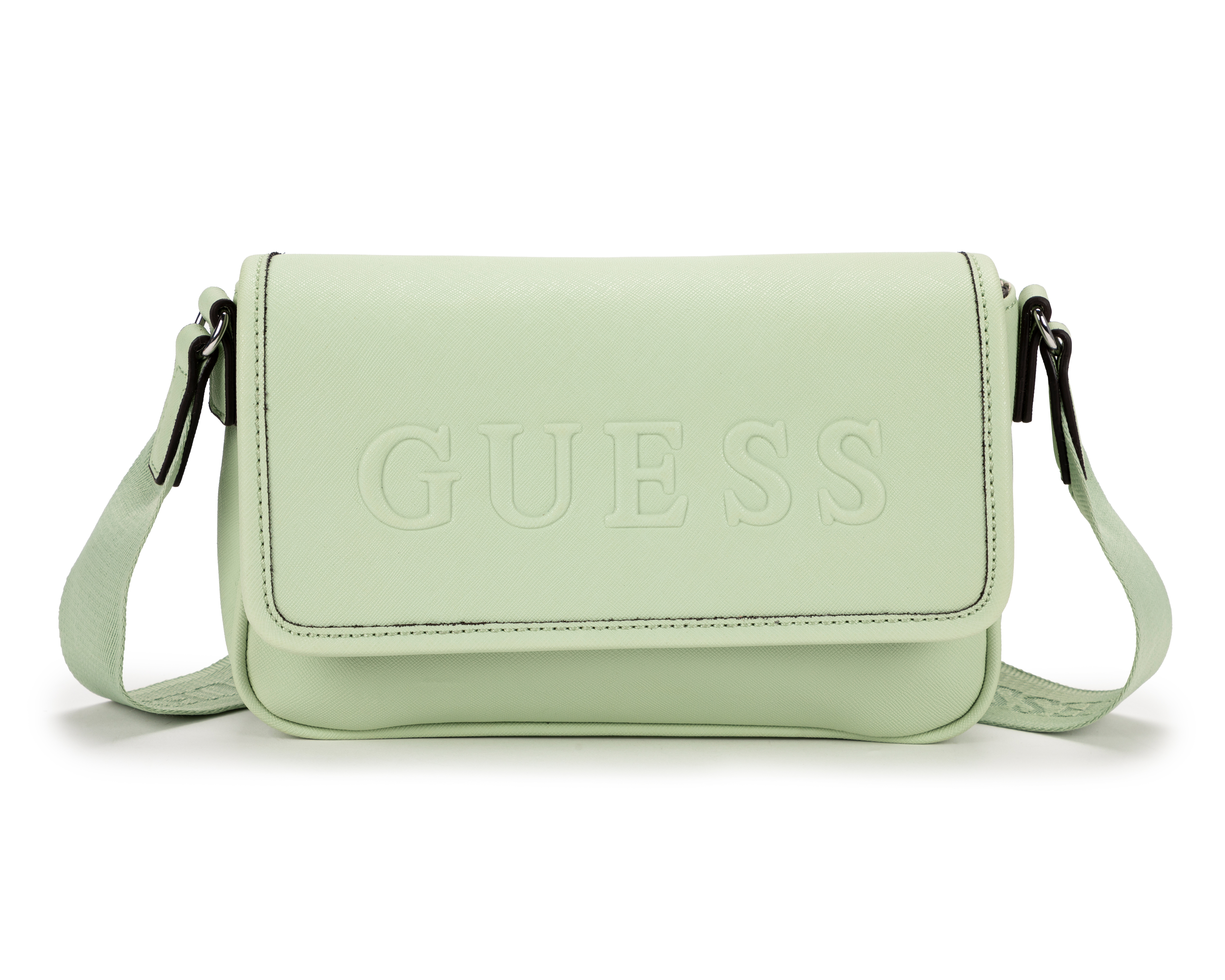 Foto 3 pulgar | Foto 2 | Bolsa Cruzada Guess Haddington