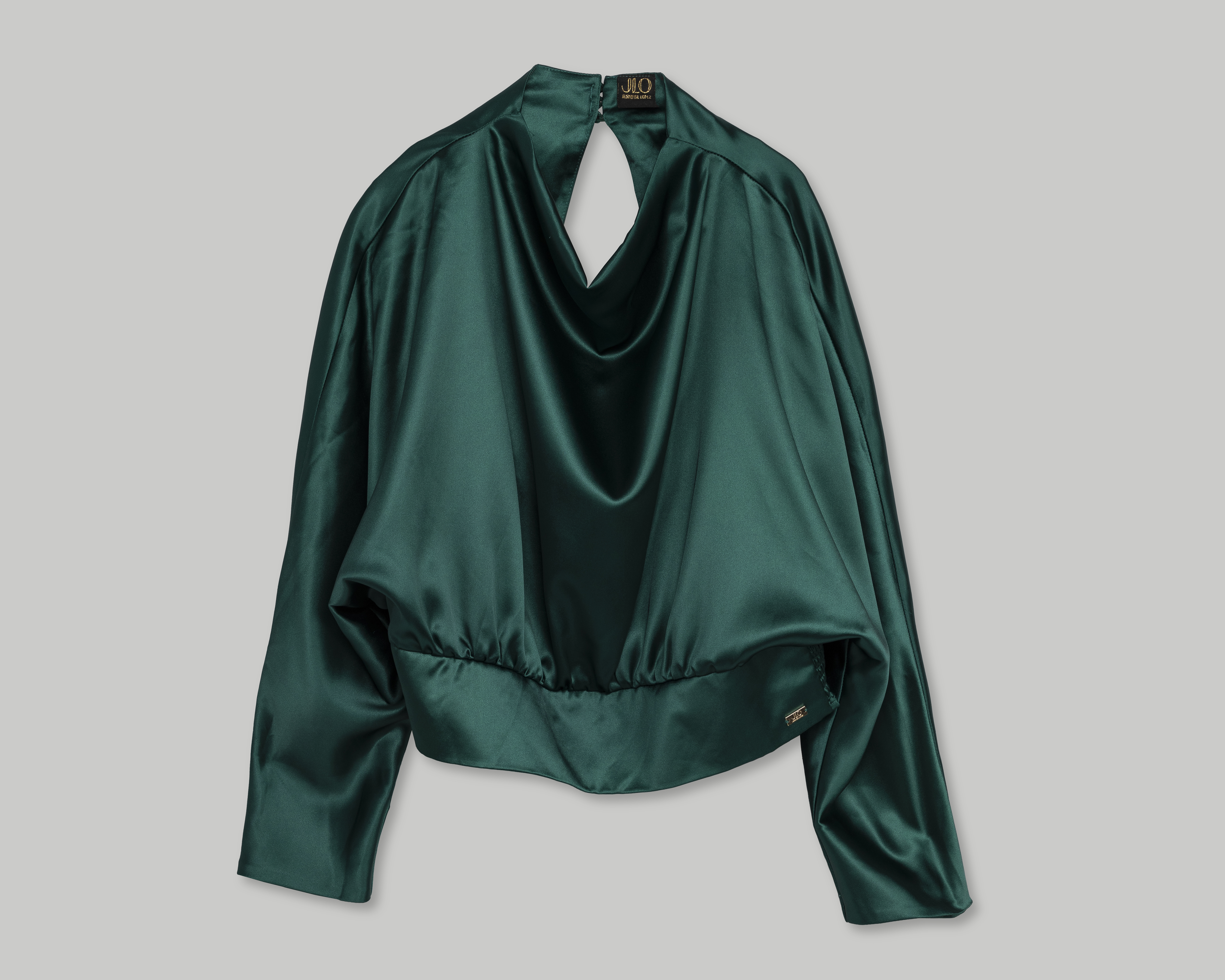 Foto 6 pulgar | Foto 5 | Blusa Jennifer Lopez Satinada con Escote en Espalda