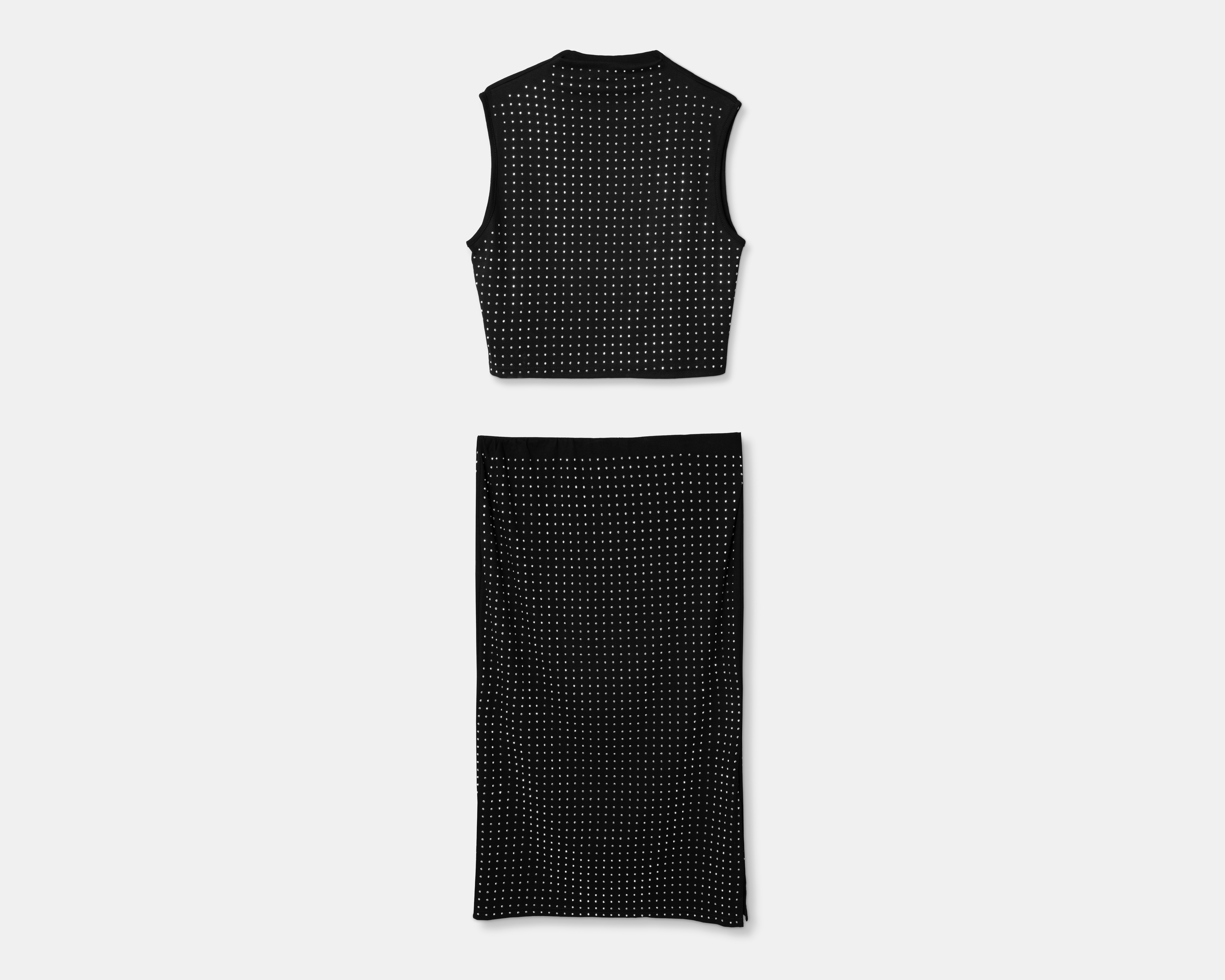Top y Falda Bebe con Estoperoles