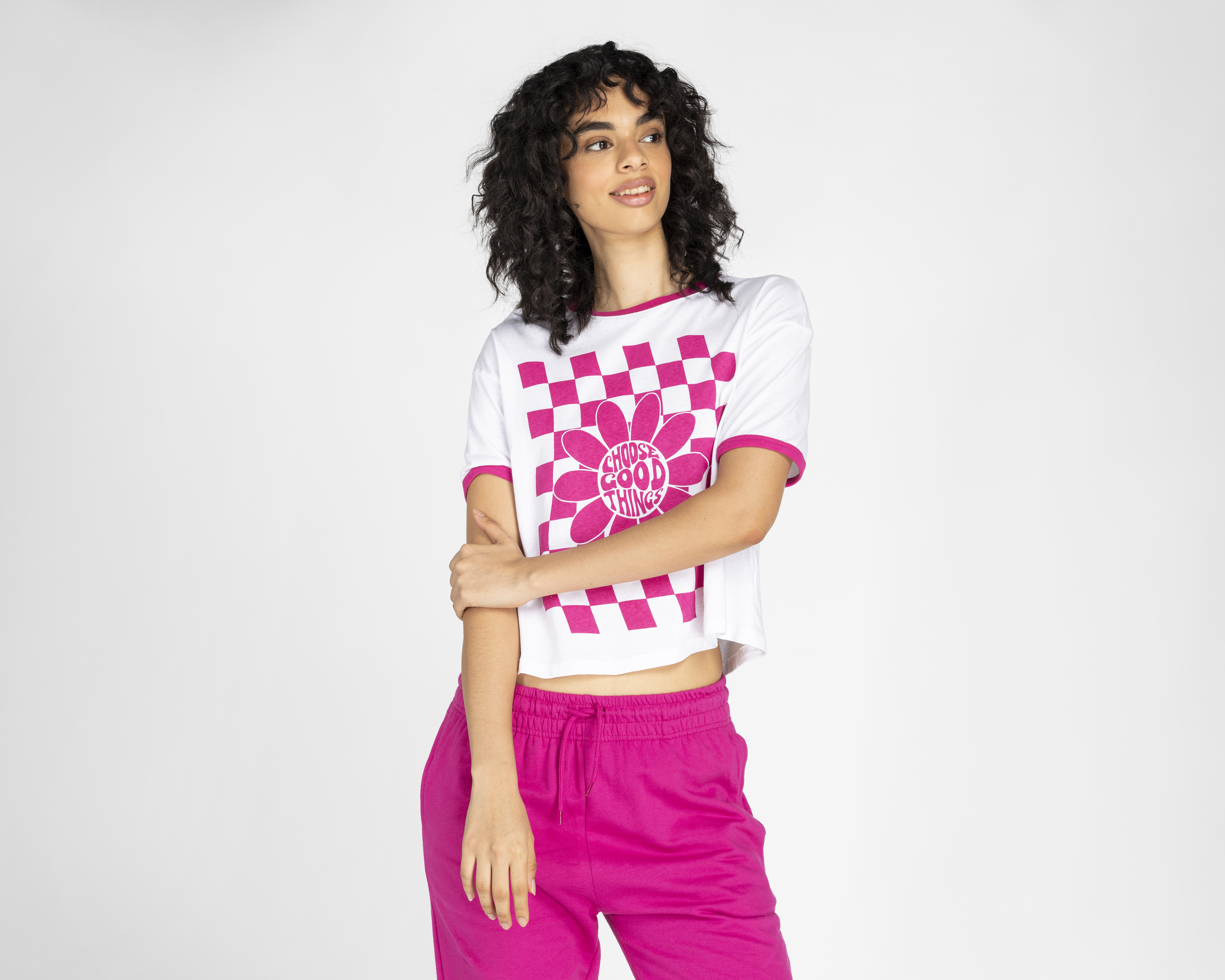 Playera 18 Forever Manga Corta con Estampado