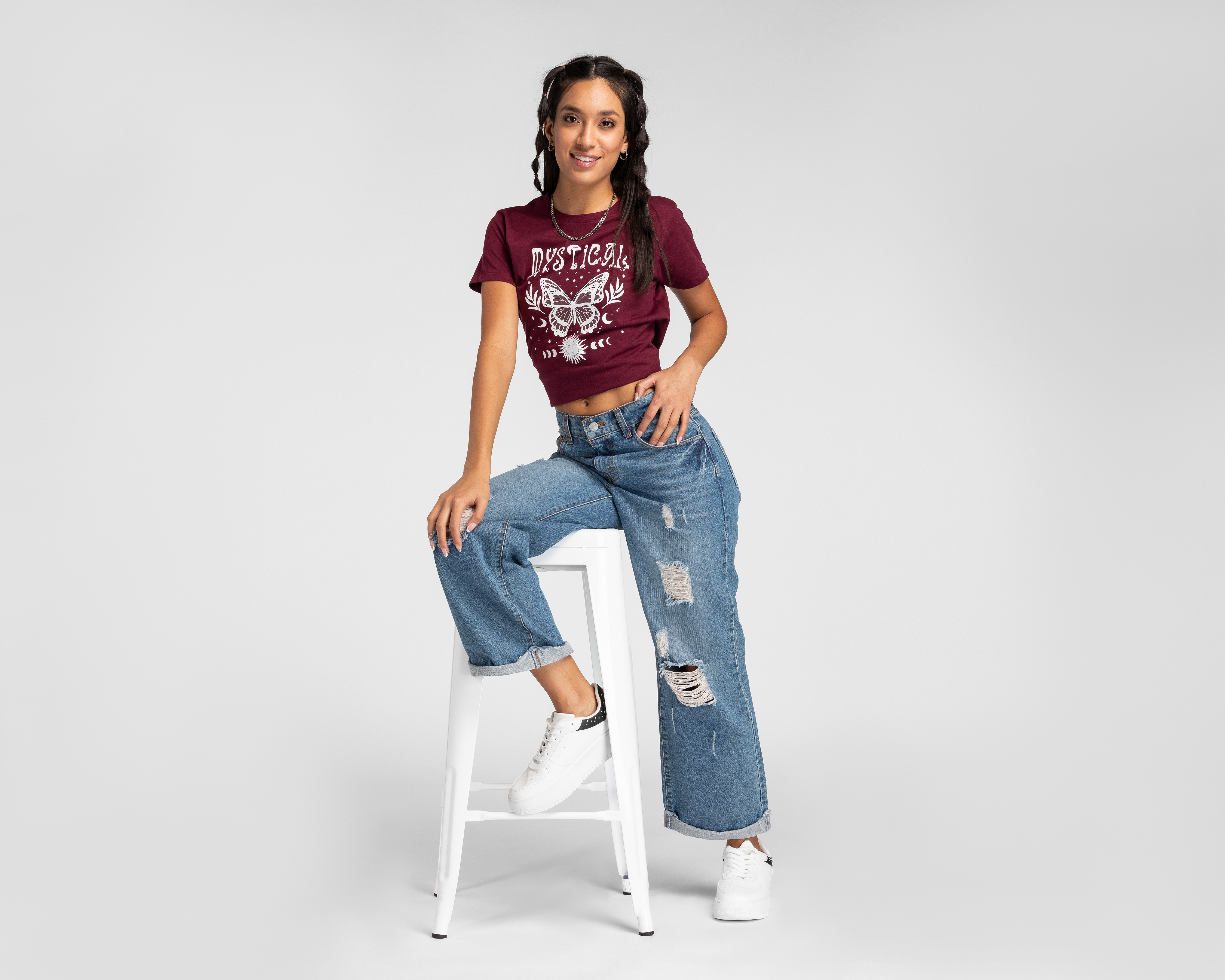 Foto 3 pulgar | Foto 2 | Playera Refill Juvenil Manga Corta