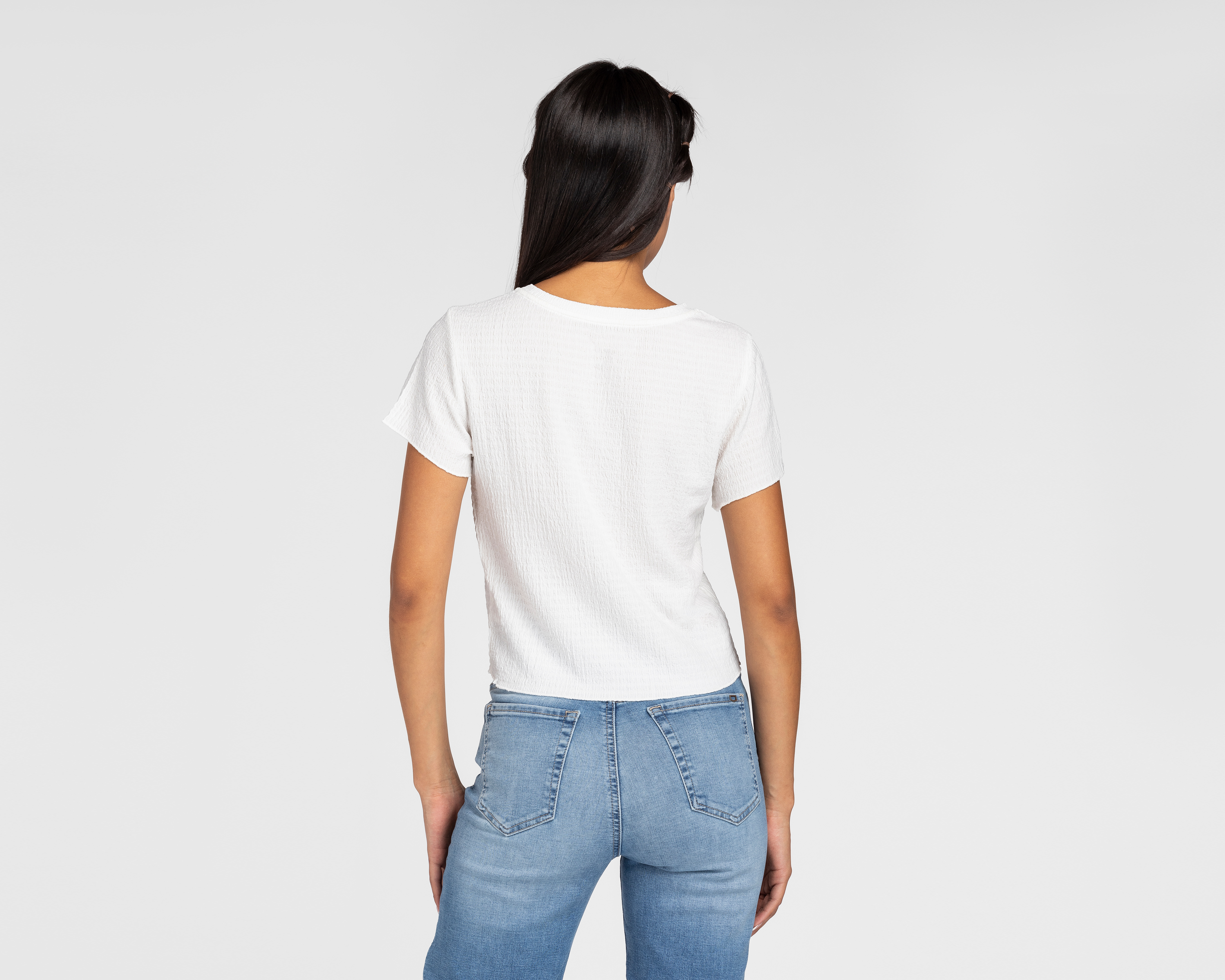 Foto 4 pulgar | Foto 3 | Playera 18 Forever Manga Corta con Bordado