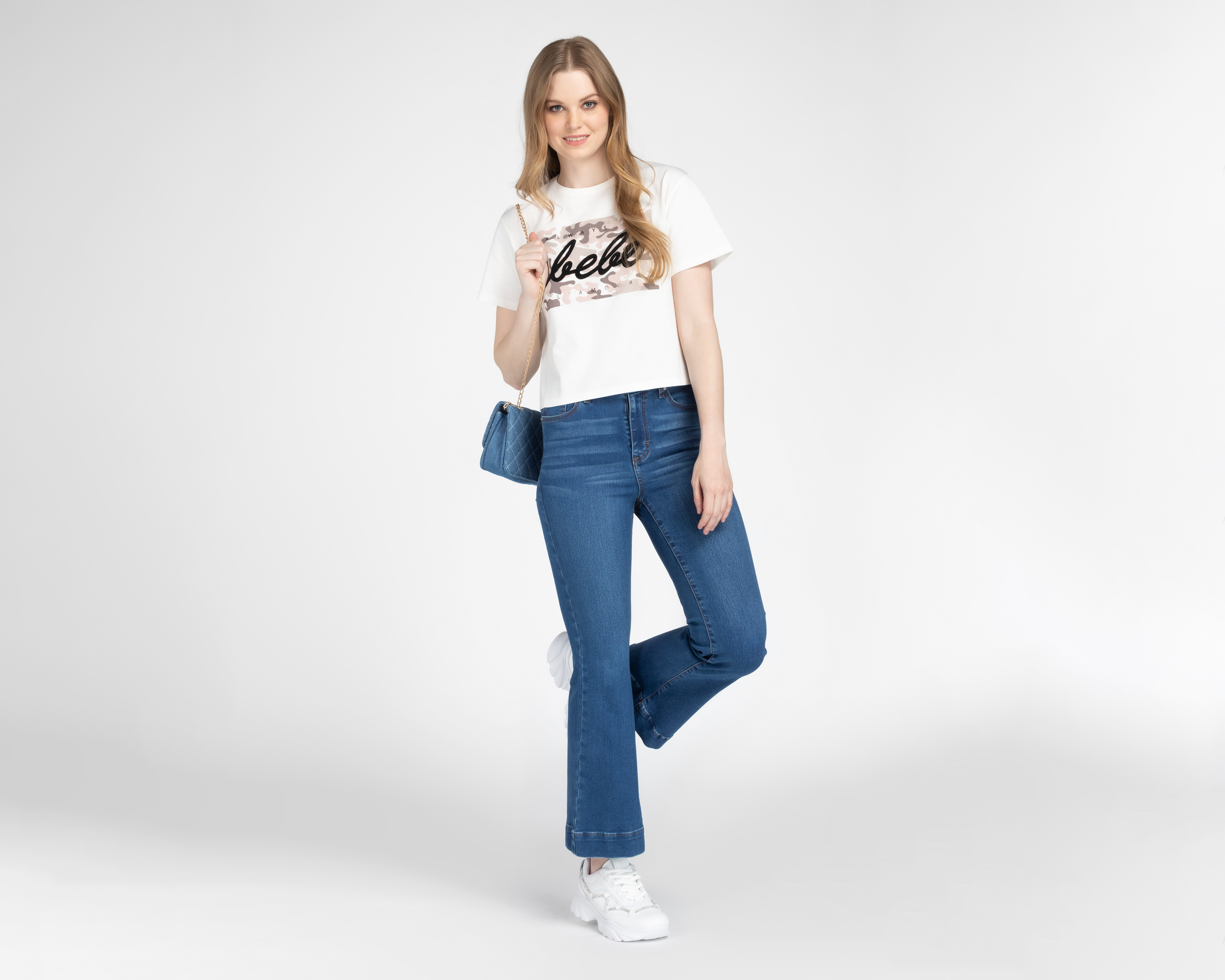 Foto 3 pulgar | Foto 2 | Playera Bebe Manga Corta con Estampado