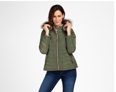 Foto 1 | Foto 1 | Chamarra Sahara Capitonada con Capucha