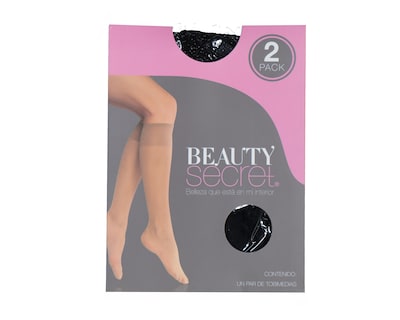 Foto 3 | Foto 3 | Tobimedias Beauty Secret Negras 2 Pares