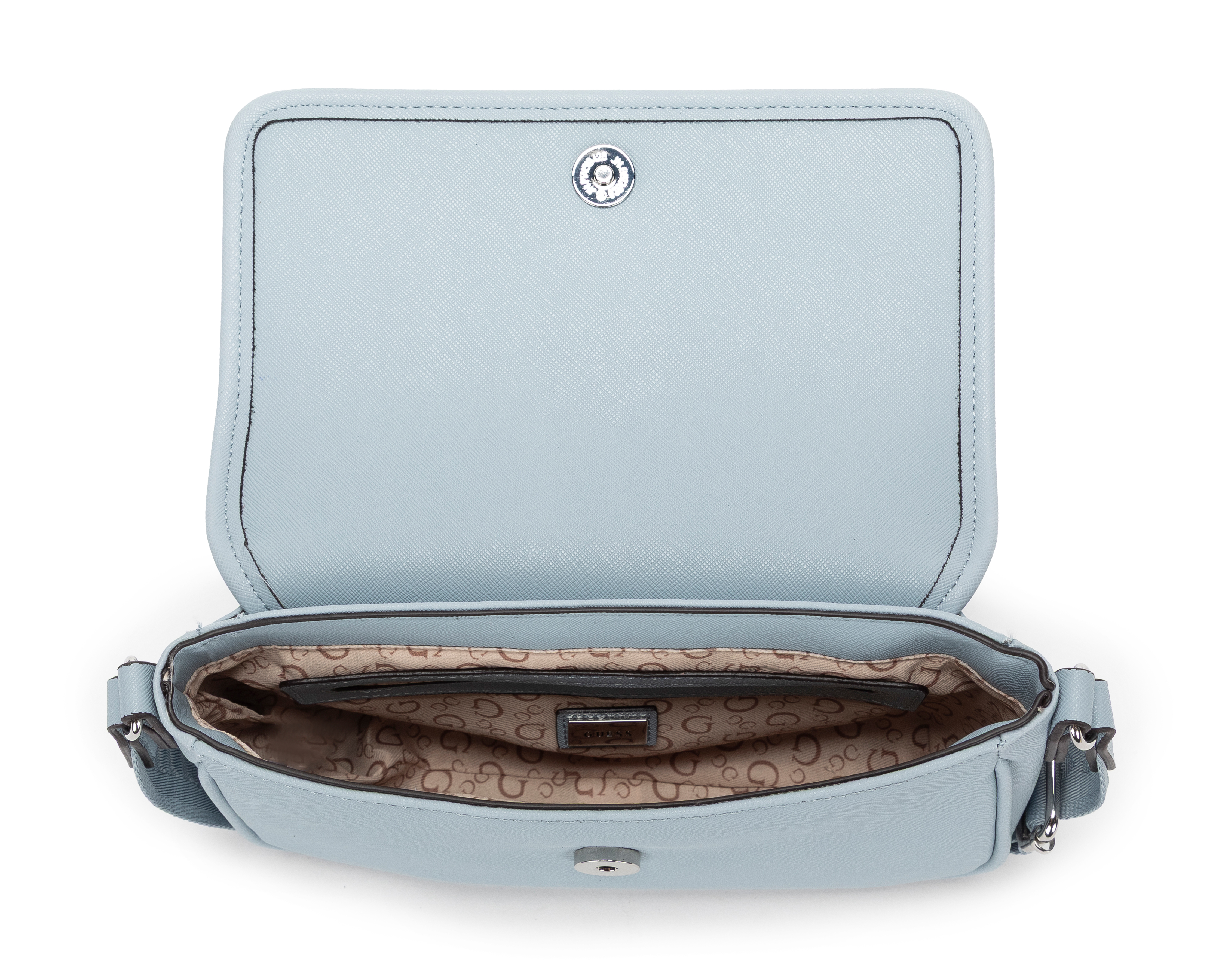 Foto 6 pulgar | Foto 5 | Bolsa Cruzada Guess con Monedero