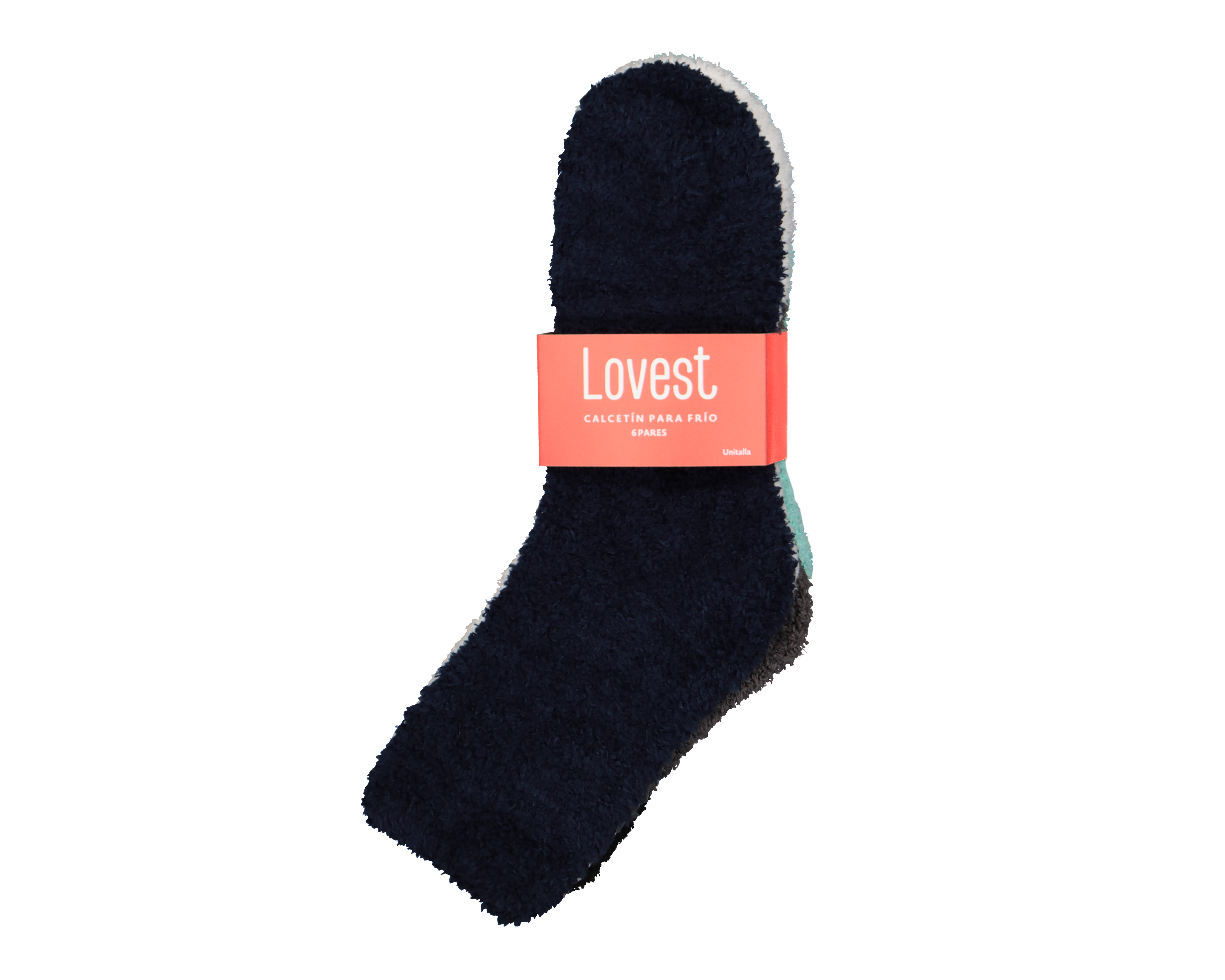 Foto 4 pulgar | Foto 3 | Calcetas Tobilleras Lovest para Mujer 6 Pares