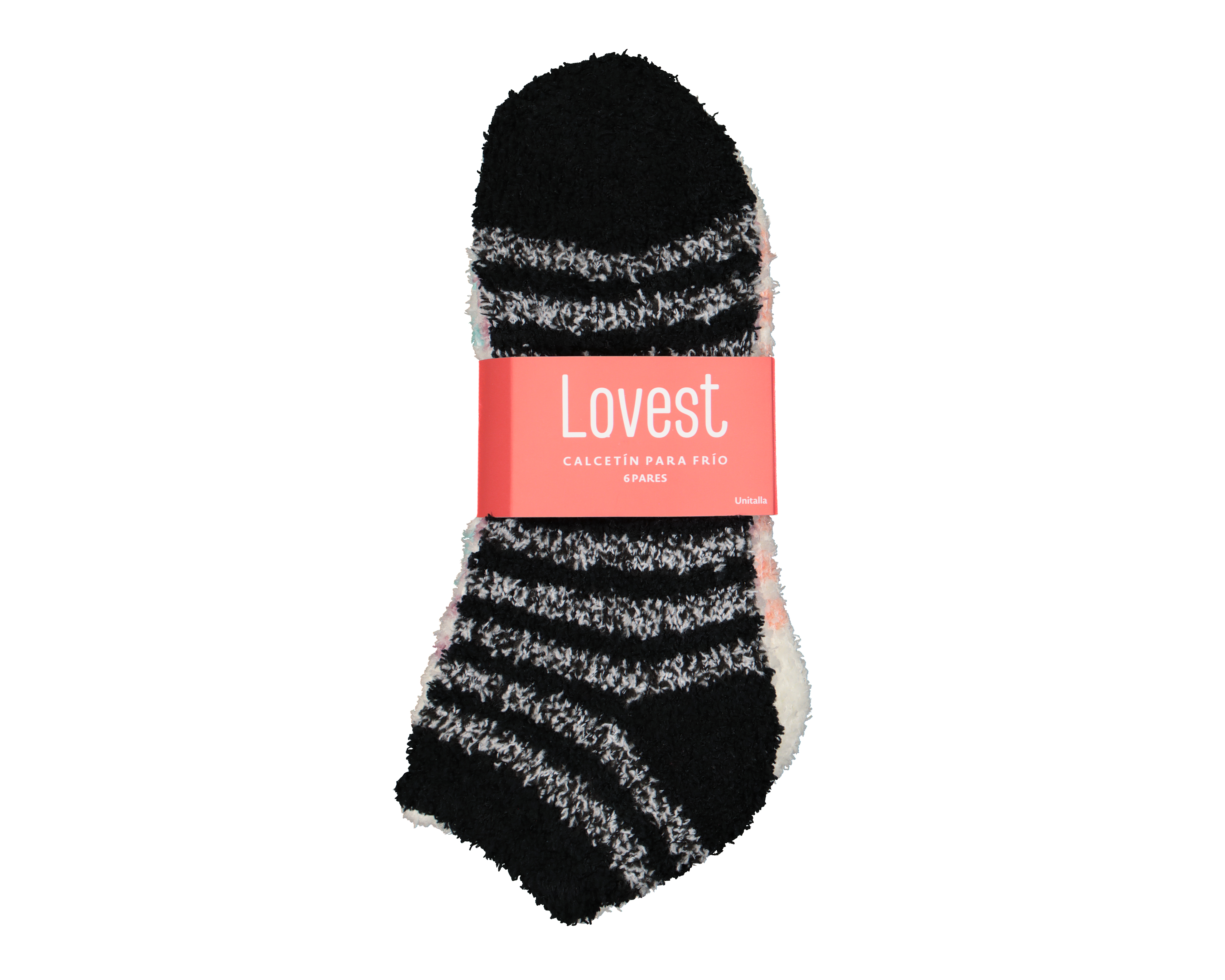 Foto 4 pulgar | Foto 3 | Calcetas Tines Lovest para Mujer 6 Pares