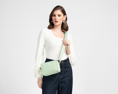 Foto 6 | Foto 6 | Bolsa Cruzada Guess Haddington
