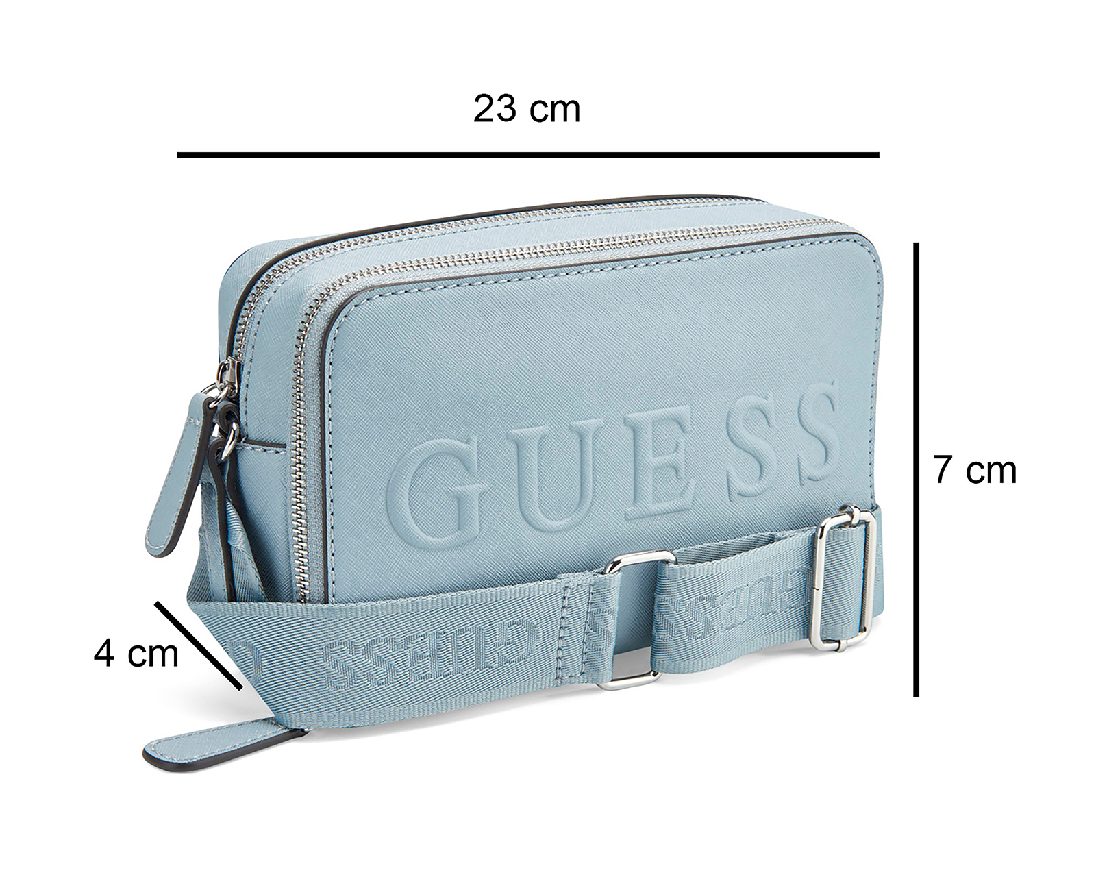 Foto 6 pulgar | Foto 5 | Bolsa Cruzada Guess Haddington