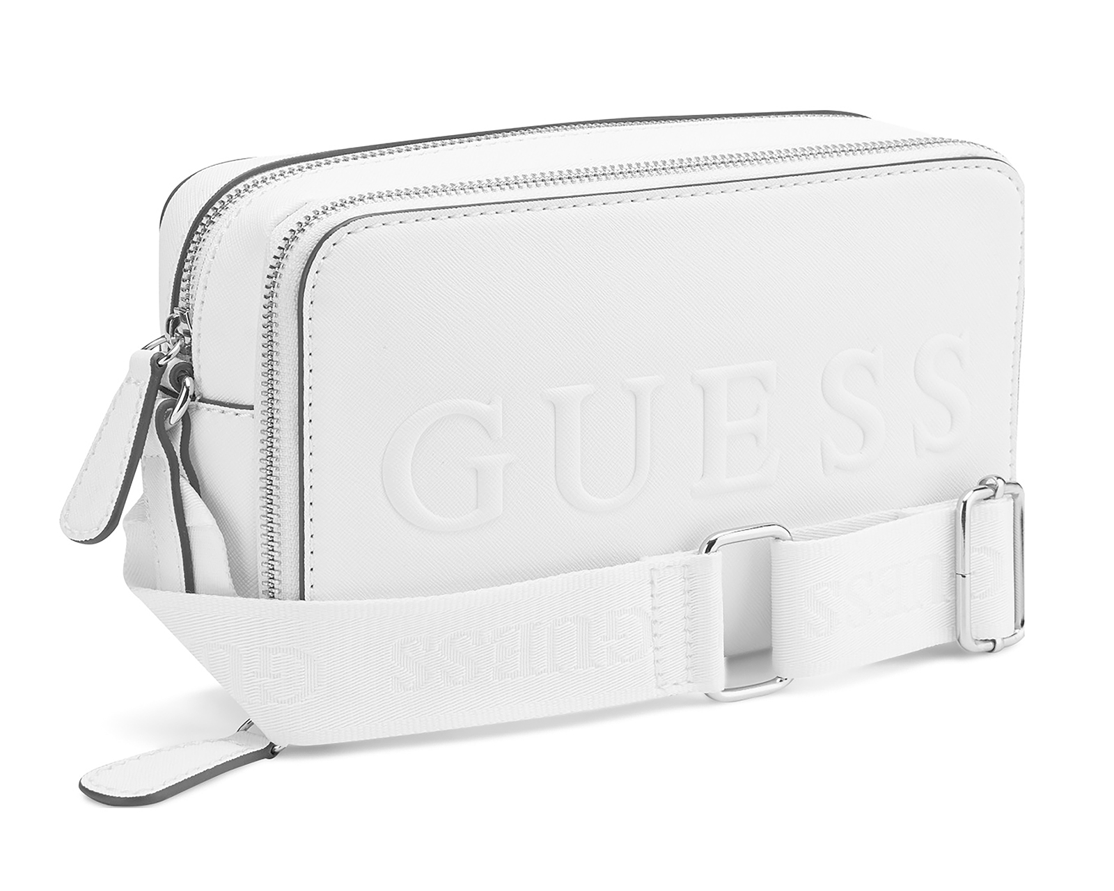 Foto 2 pulgar | Foto 1 | Bolsa Cruzada Guess Haddington