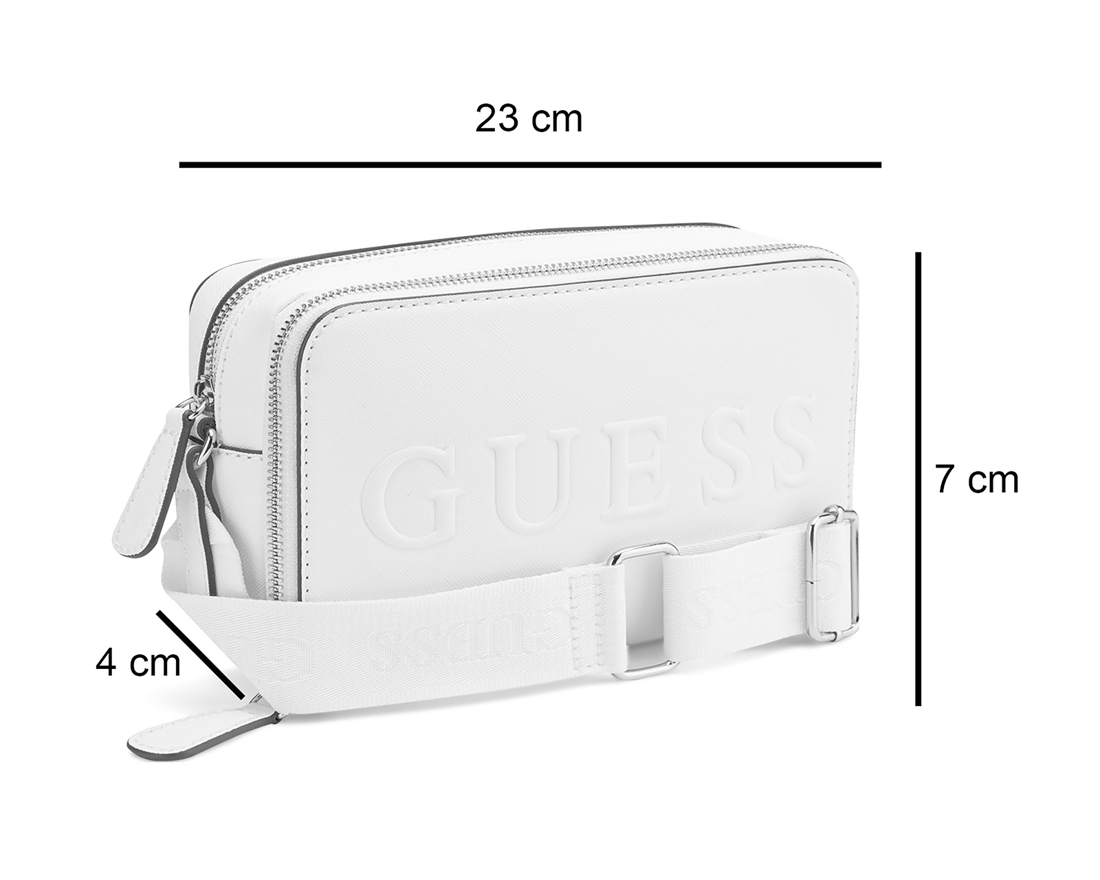 Foto 6 pulgar | Foto 5 | Bolsa Cruzada Guess Haddington