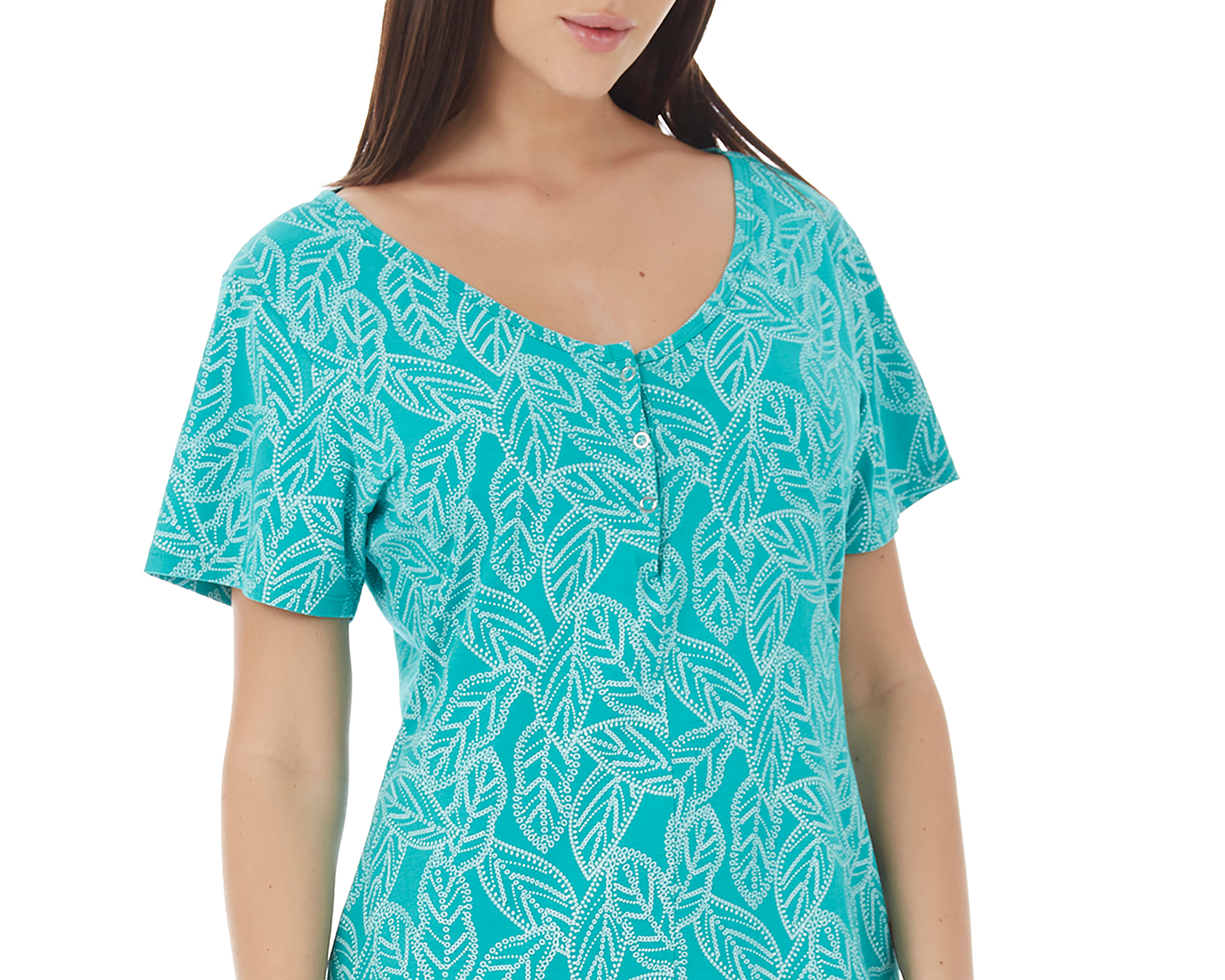 Foto 4 pulgar | Foto 3 | Pijama de Algodón Tops & Bottoms para Mujer