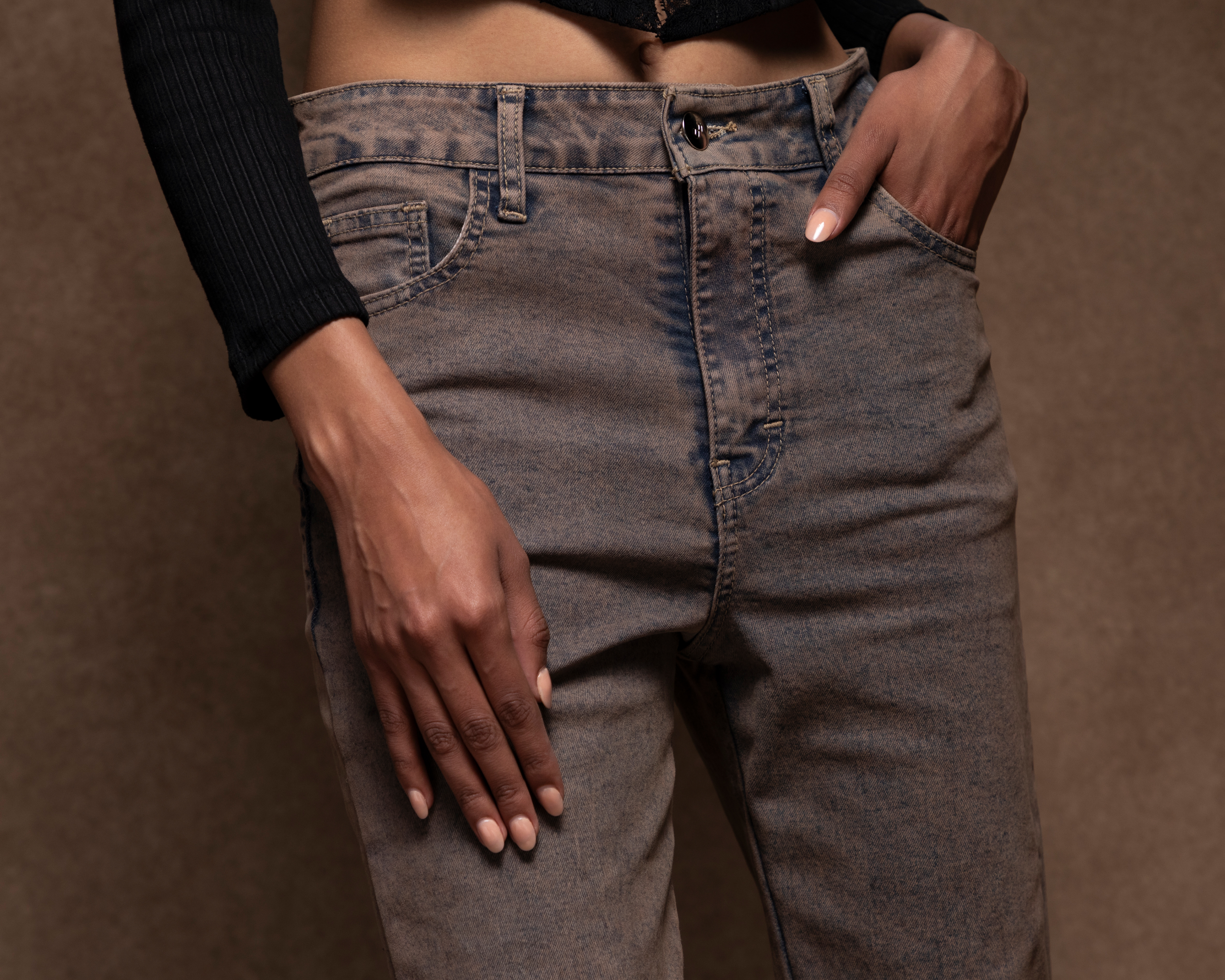 Foto 5 pulgar | Foto 4 | Jeans Flare Strona para Mujer