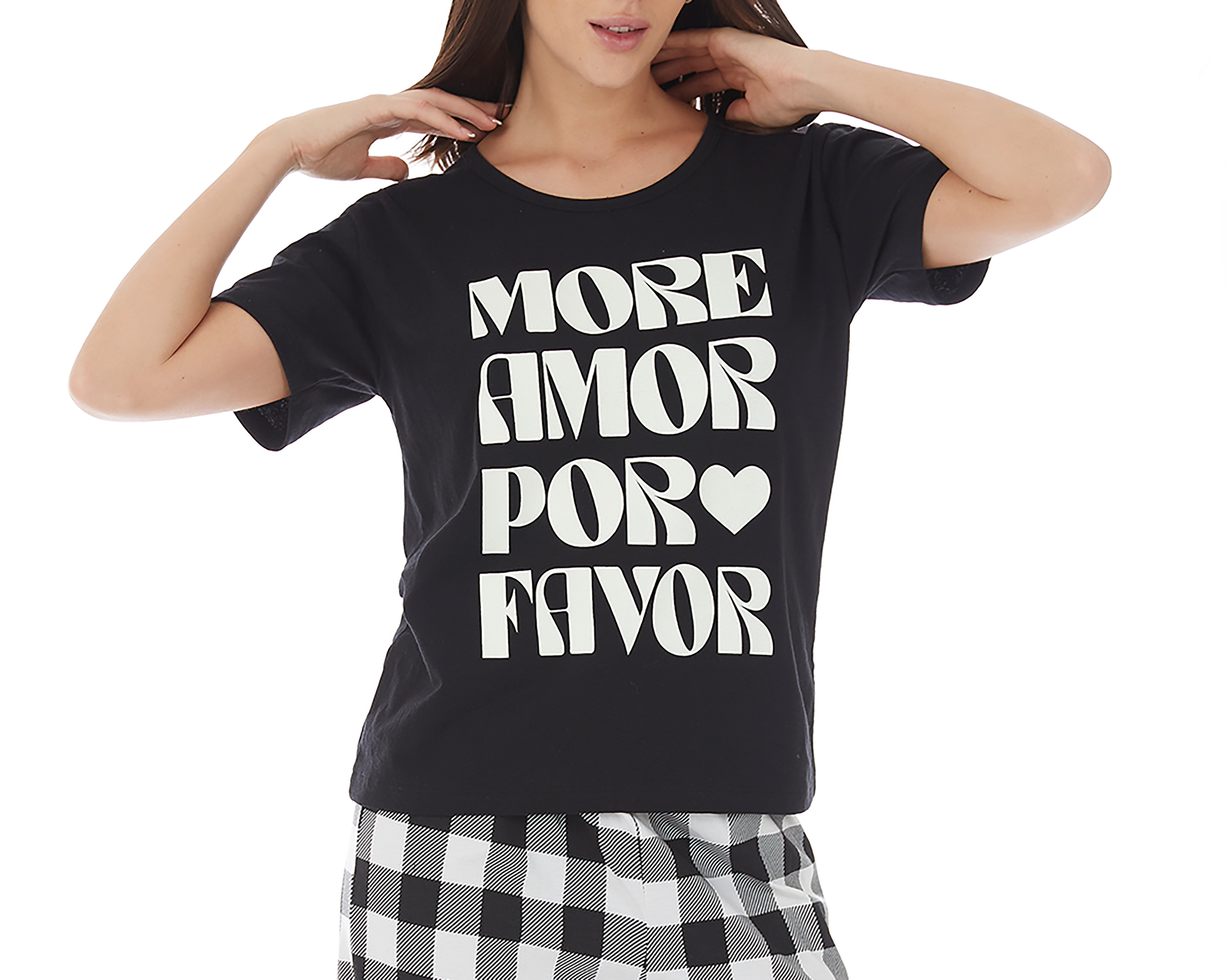 Foto 4 pulgar | Foto 3 | Pijama Tops & Bottoms para Mujer 2 Piezas