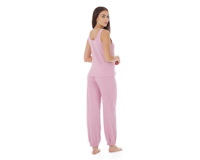 Foto 2 | Foto 2 | Pijama Tops & Bottoms para Mujer 2 Piezas