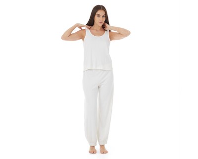 Foto 1 | Foto 1 | Pijama Tops & Bottoms para Mujer 2 Piezas
